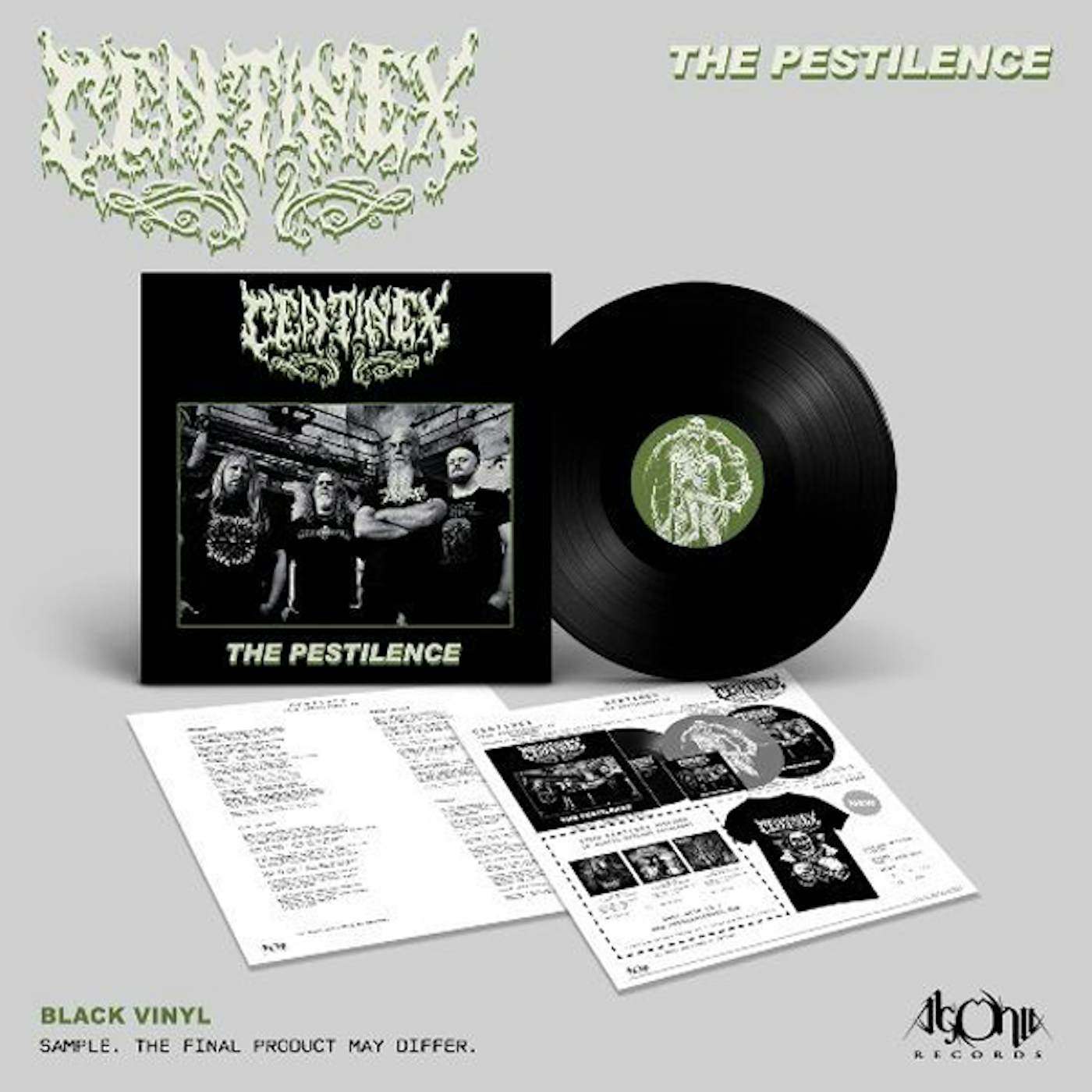 Centinex PESTILENCE Vinyl Record