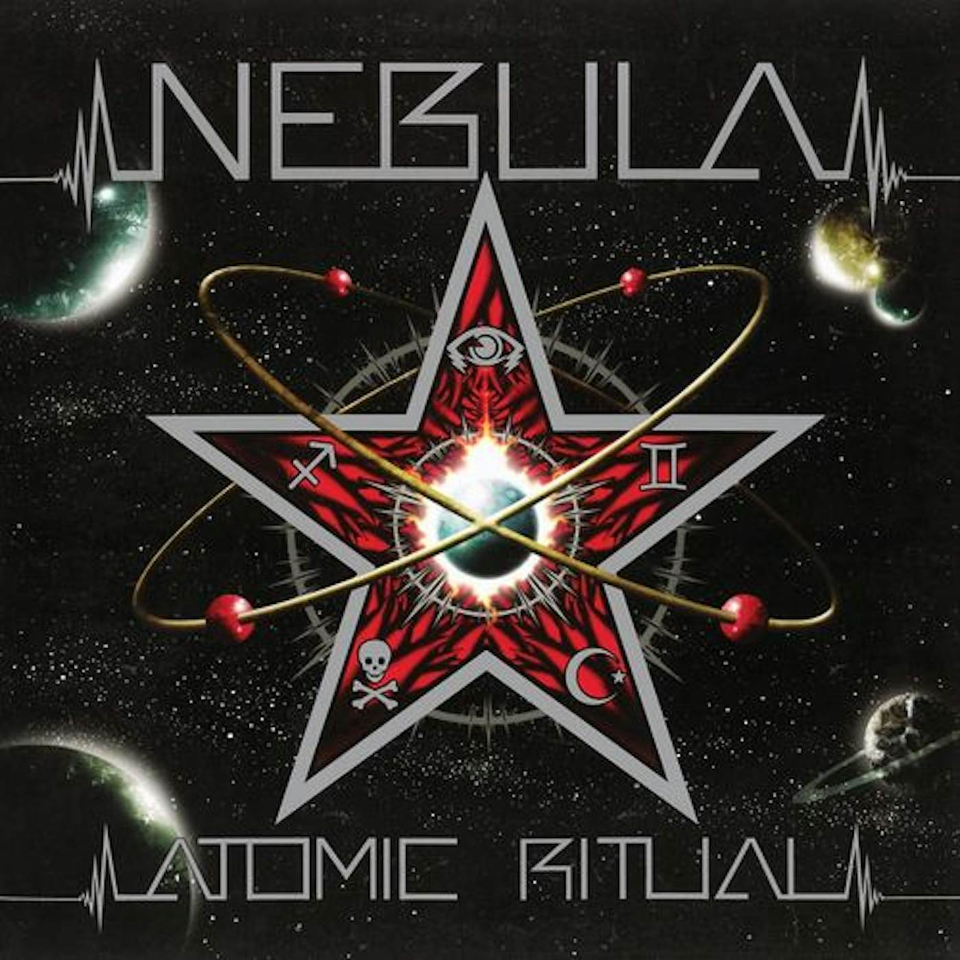 Nebula  ATOMIC RITUAL (SILVER/RED) Vinyl Record