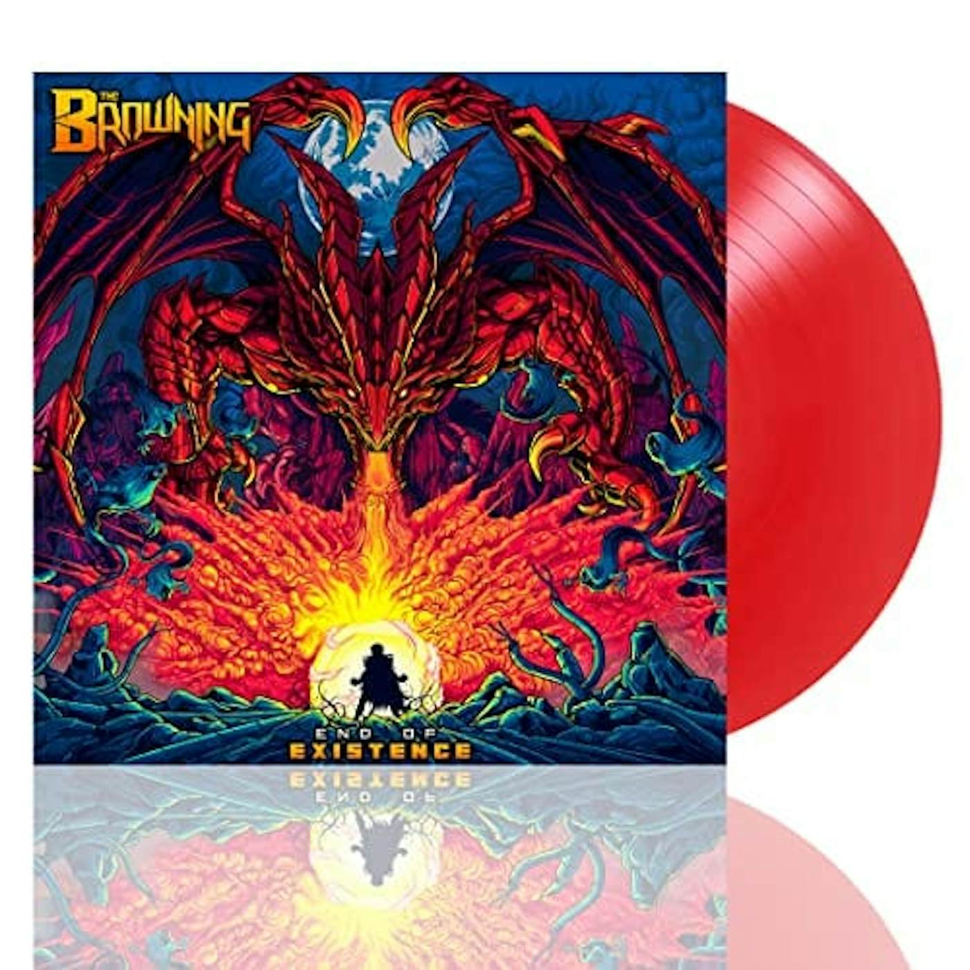 The Browning END OF EXISTENCE (RED VINYL) Vinyl Record