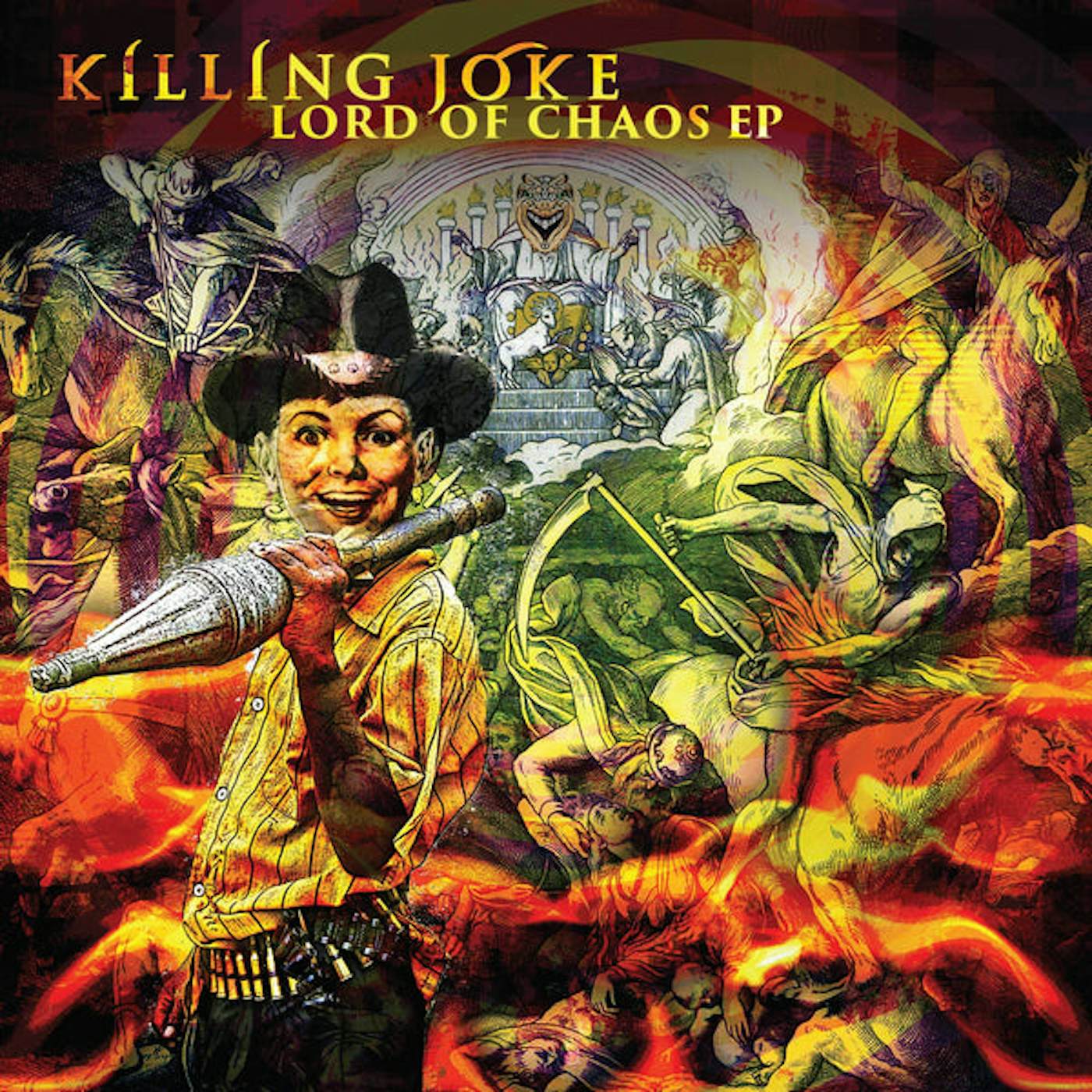 Killing Joke Lord Of Chaos (Clear Vinyl) Vinyl Record