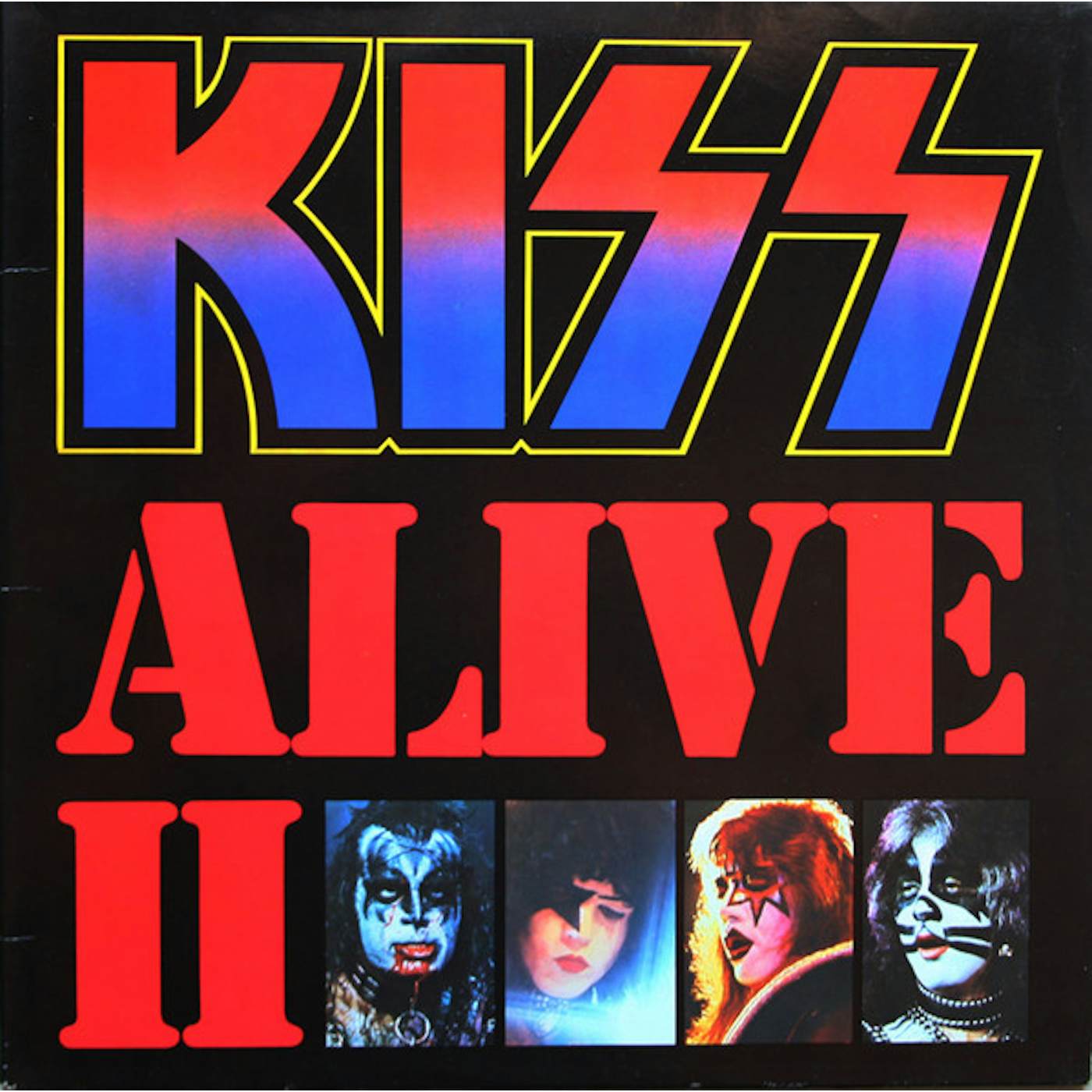 KISS ALIVE II Vinyl Record