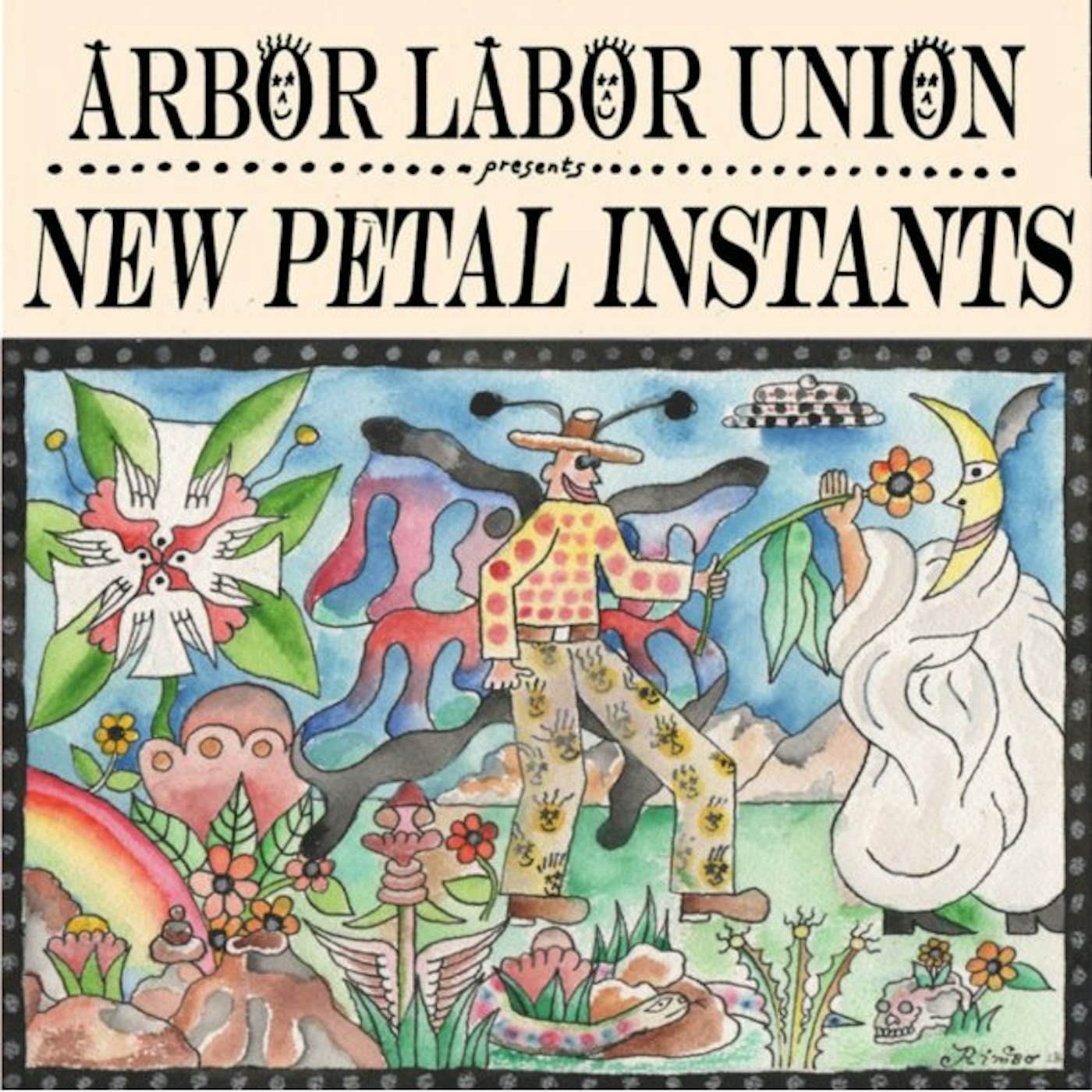 Arbor Labor Union NEW PETAL INSTANTS (RANDOM RAINBOW SWIRL VINYL) (I) Vinyl Record