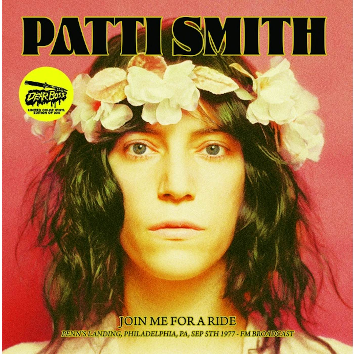 Patti Smith Join Me For A Ride (Colored) Vinyl Record