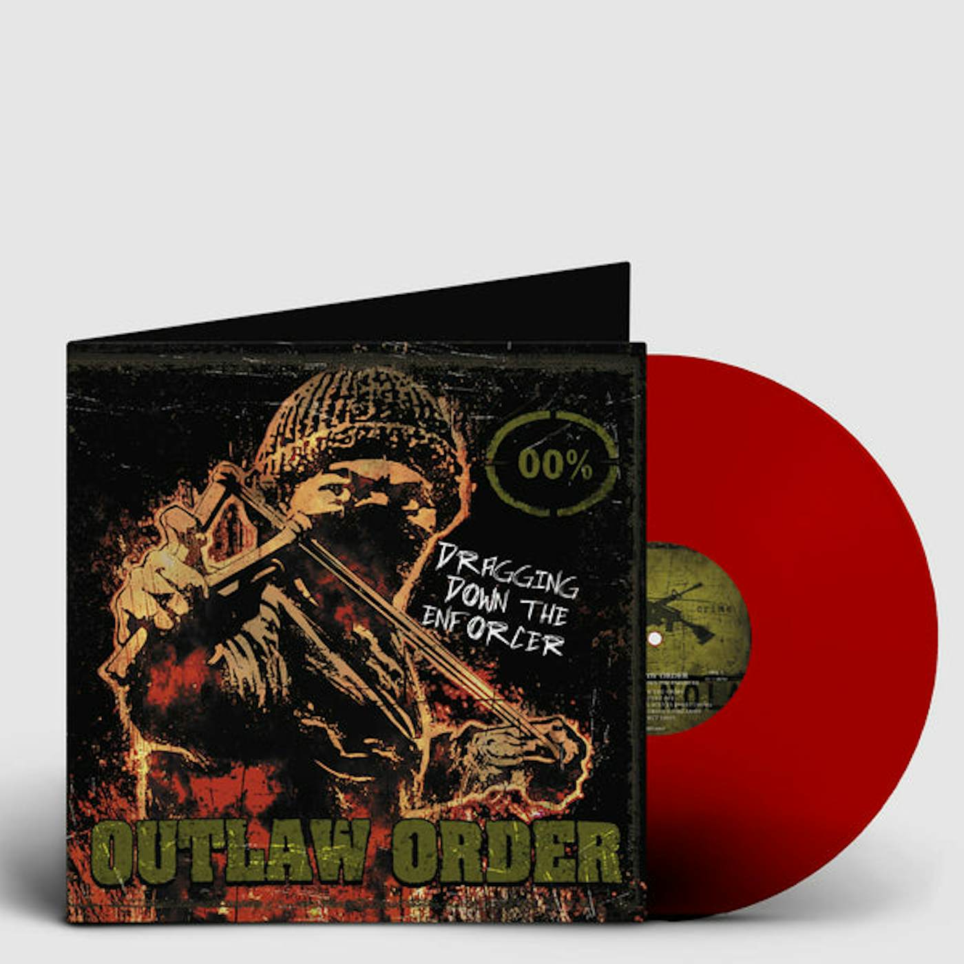 Outlaw Order Dragging Down the Enforcer (red vinyl) vinyl record