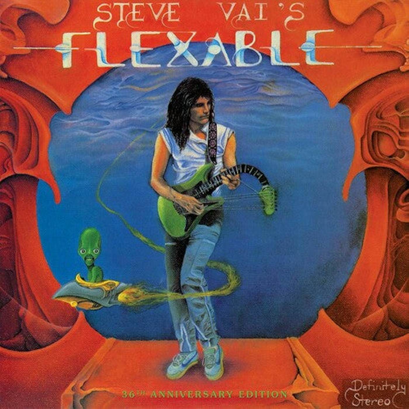 Steve Vai Flex-able (36th Anniversary/Clear Disc) Vinyl Record