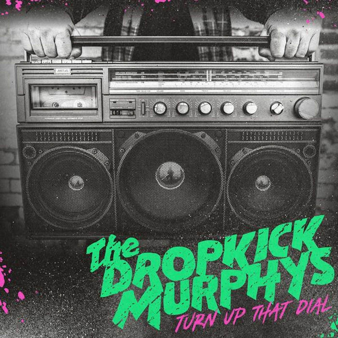 Dropkick Murphys TURN UP THAT DIAL (TRANSPARENT BLACK/SMOKE VINYL) Vinyl Record
