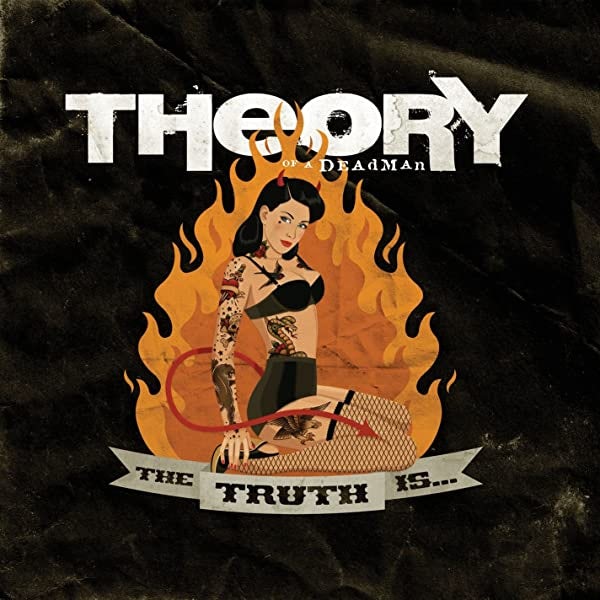 Theory of a Deadman TRUTH IS... (140G/ORANGE VINYL) Vinyl Record