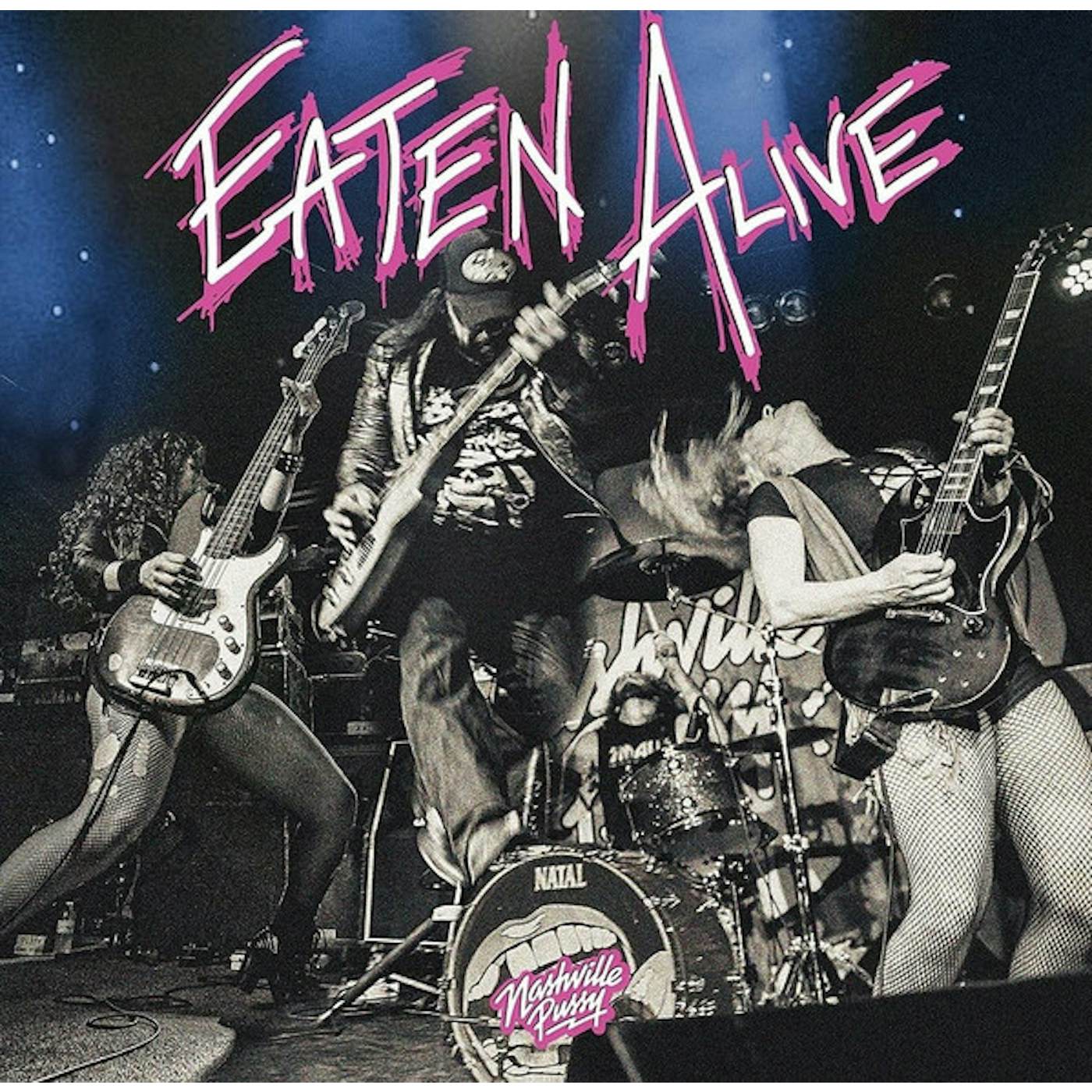 Nashville Pussy Eaten Alive (hot pink vinyl)(AMS exclusive) vinyl record