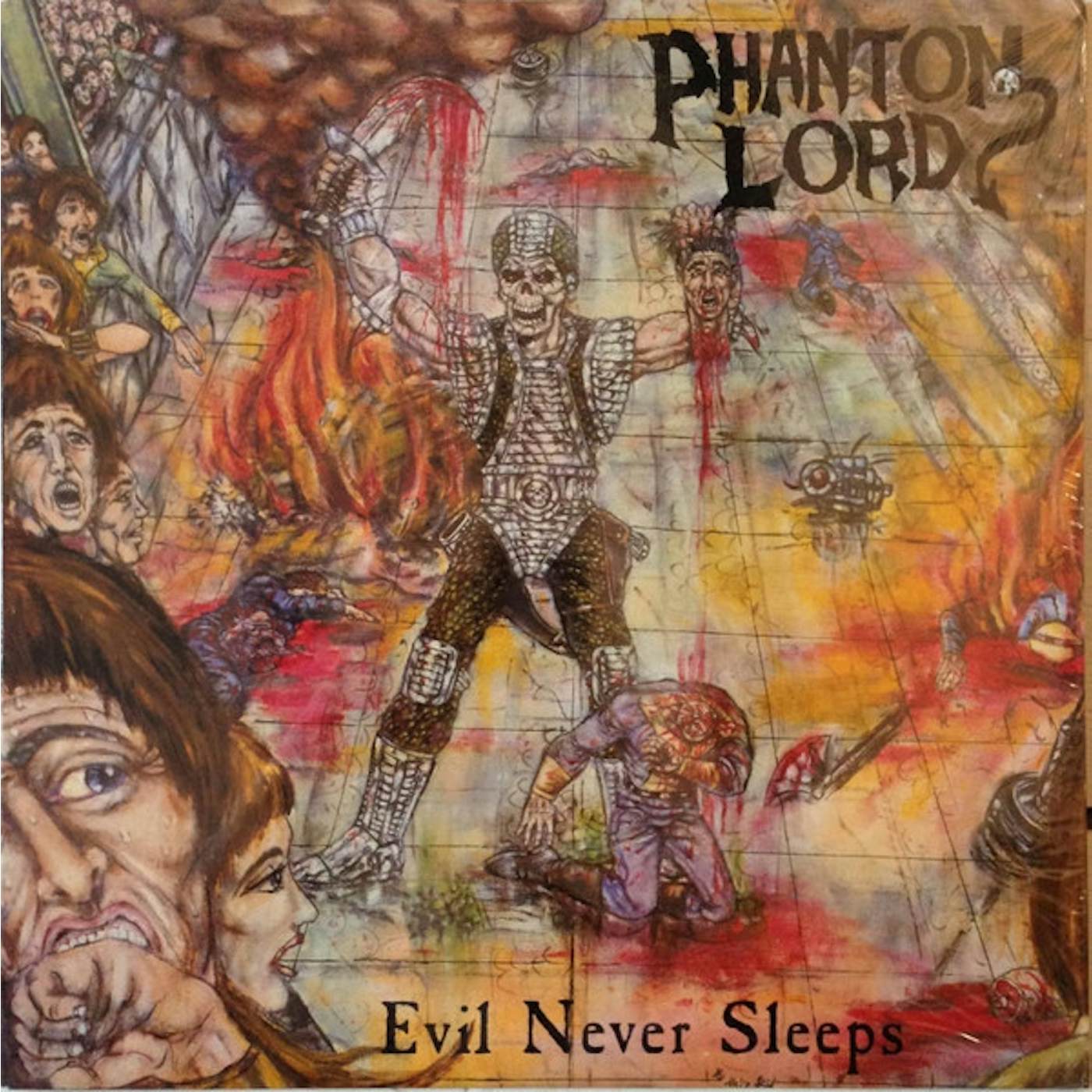 Phantom Lord EVIL NEVER SLEEPS Vinyl Record