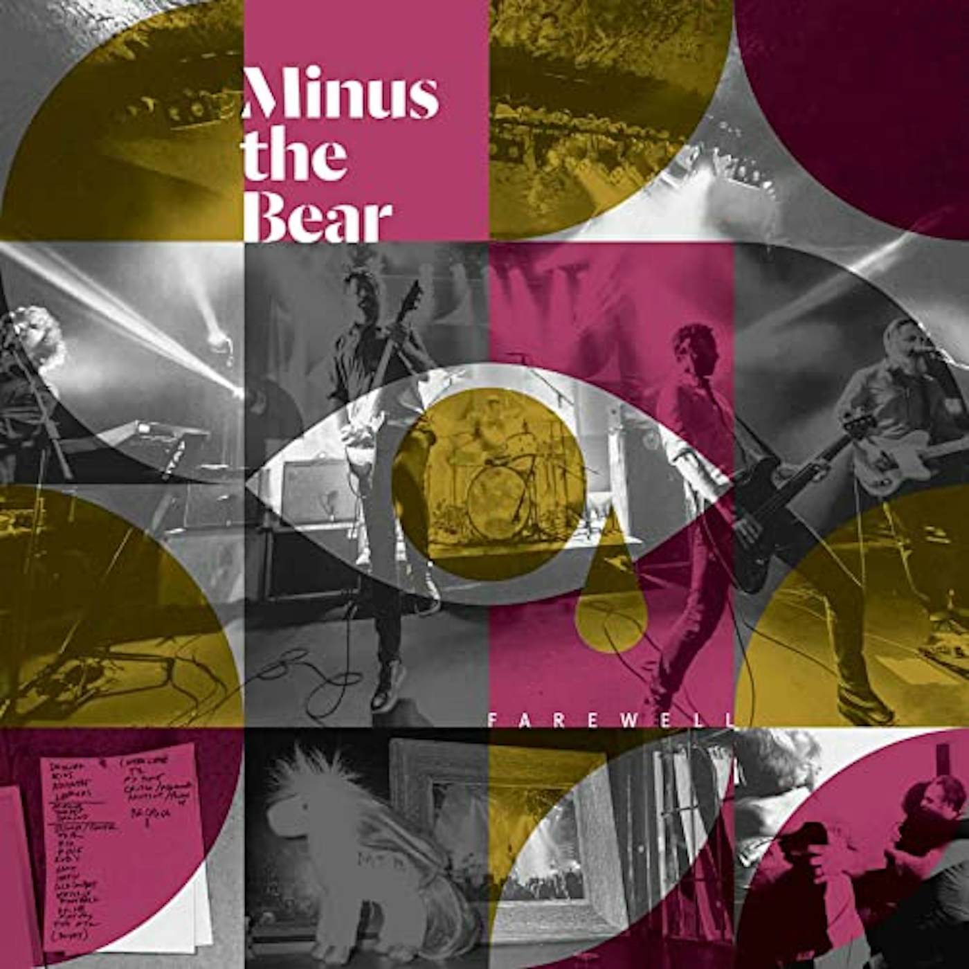 Minus the Bear FAREWELL (GREY VINYL) Vinyl Record