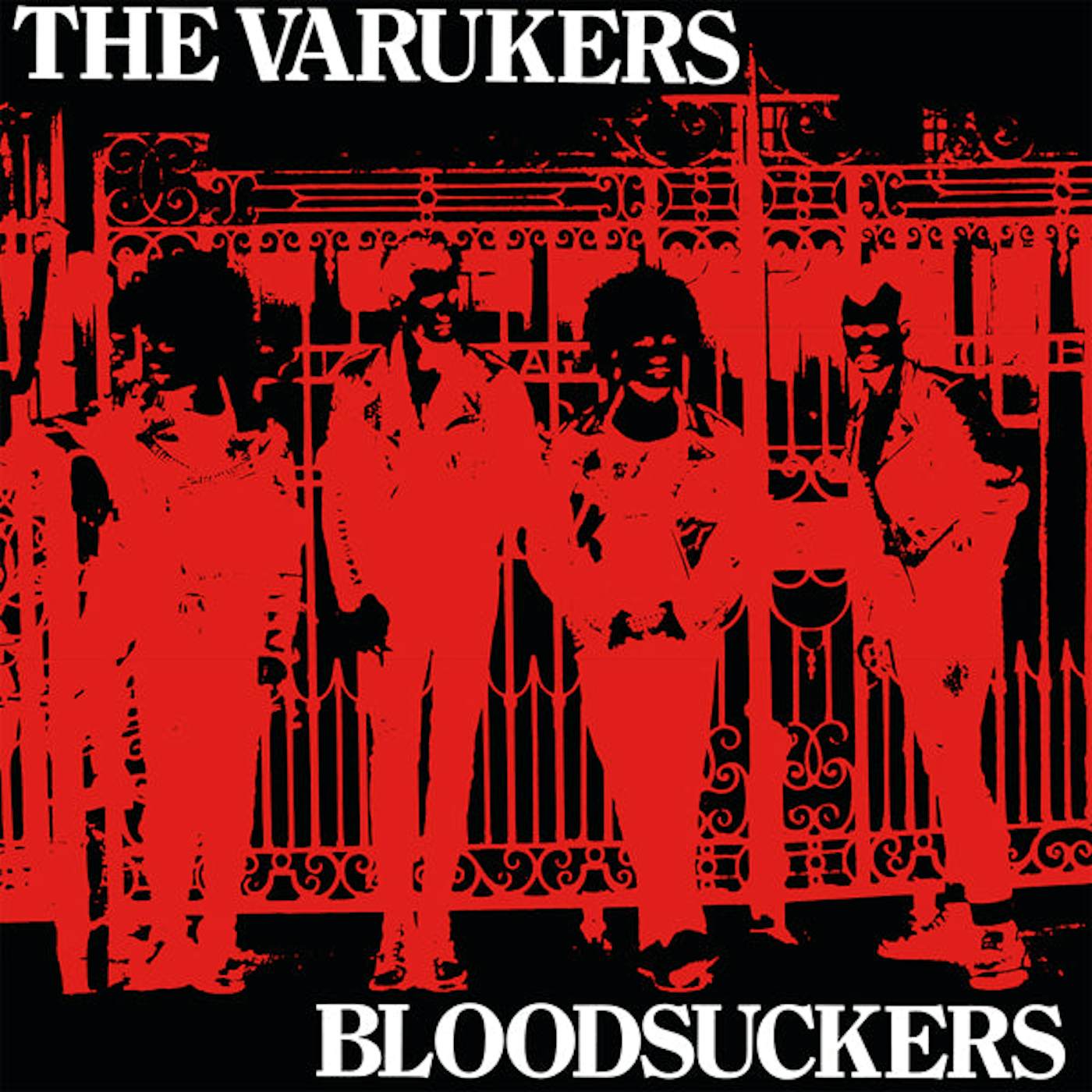 The Varukers BLOODSUCKERS (CLEAR VINYL) Vinyl Record