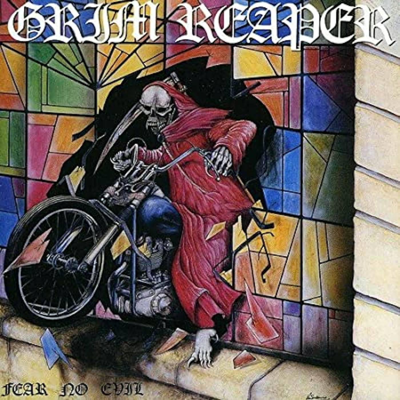 Grim Reaper Fear No Evil (Clear vinyl) vinyl record