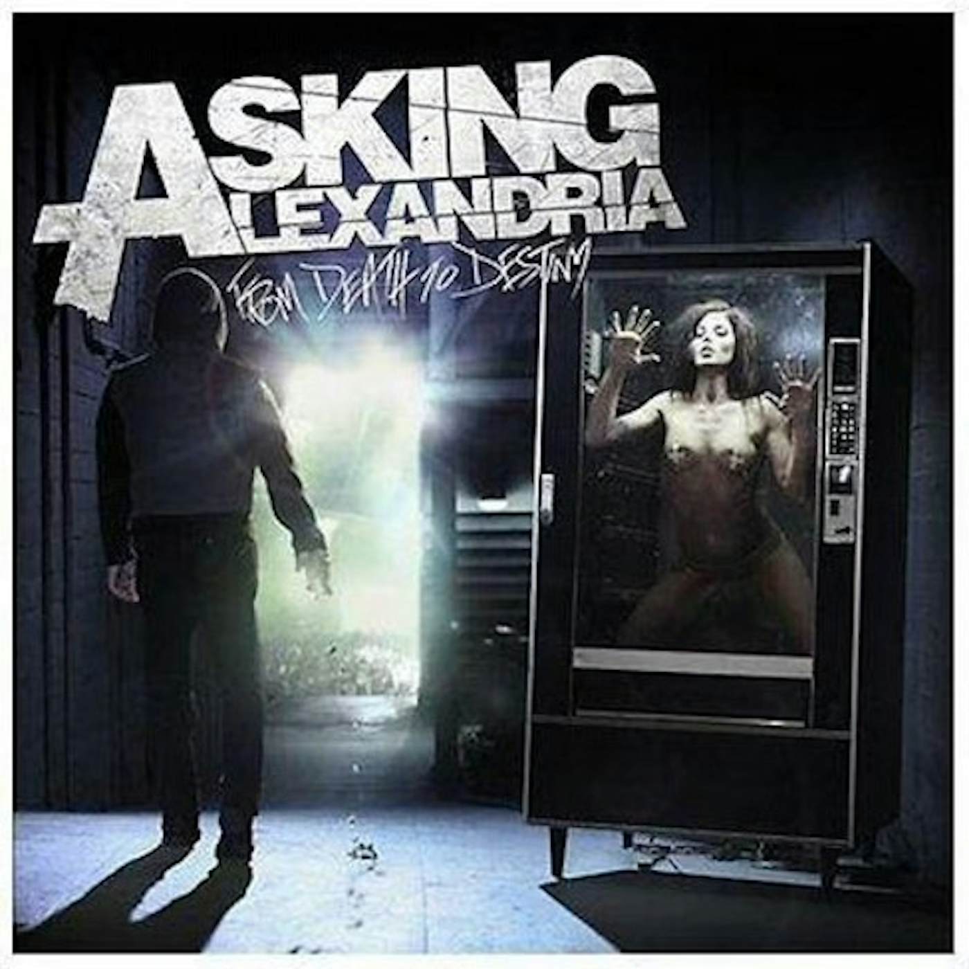 Asking Alexandria From Death To Destiny (Ultra Clear/Multicolor Splatter/2LP) Vinyl Record