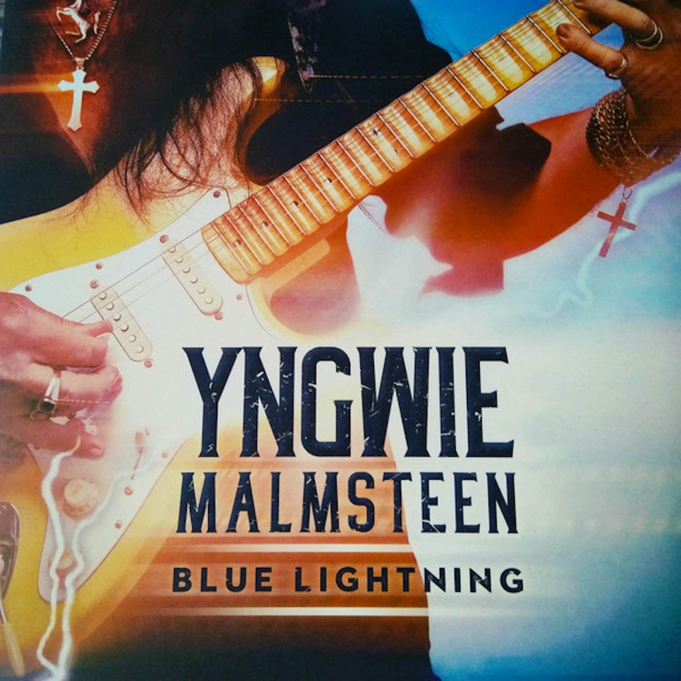 Yngwie Malmsteen BLUE LIGHTNING (BLUE VINYL) Vinyl Record