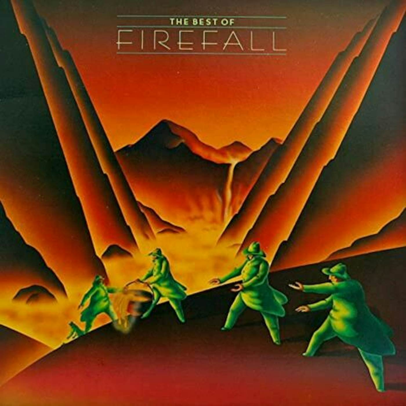 Best Of Firefall (Translucent Red/Limited Anniversary Edition) vinyl record
