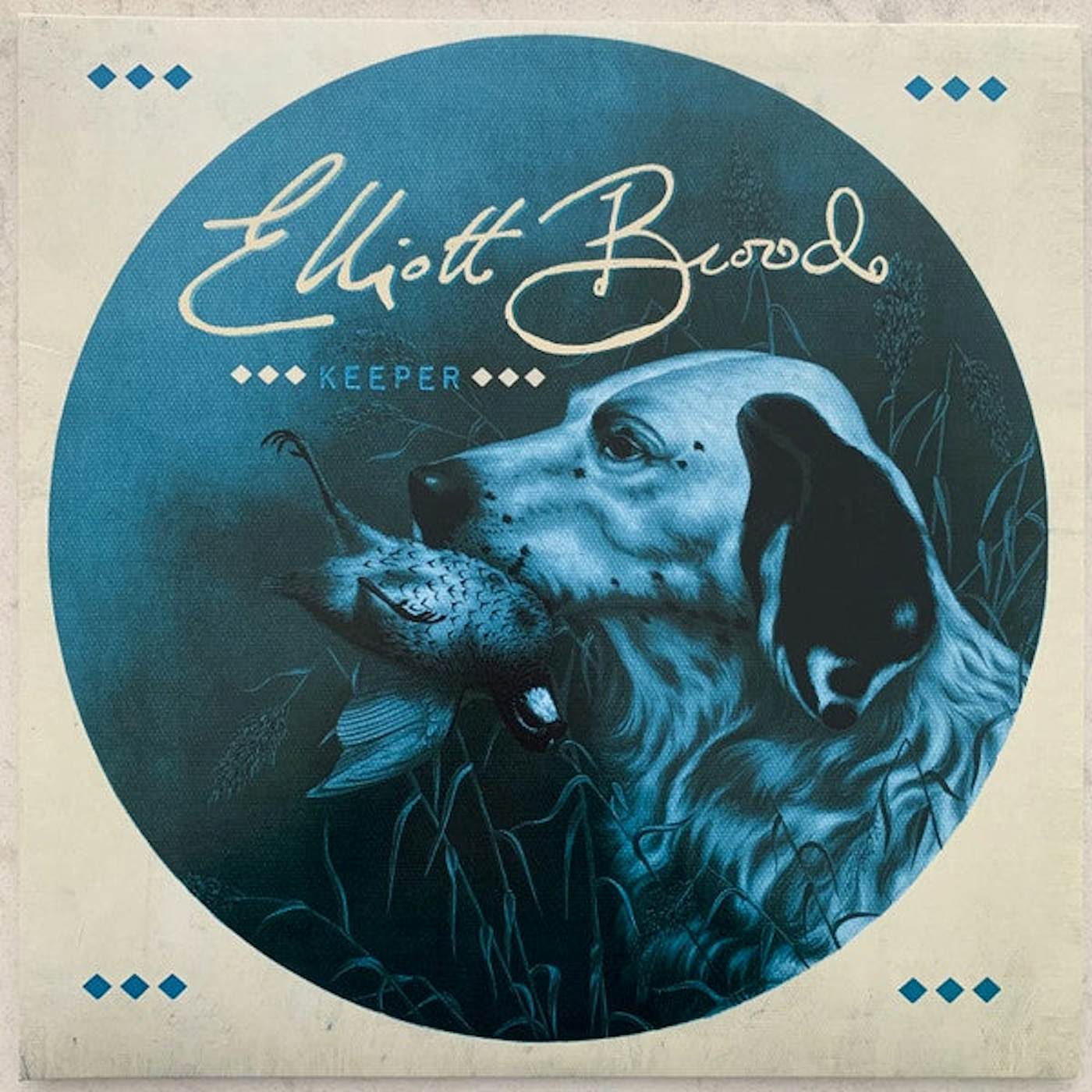 Elliott BROOD KEEPER (MIDNIGHT BLUE VINYL) Vinyl Record