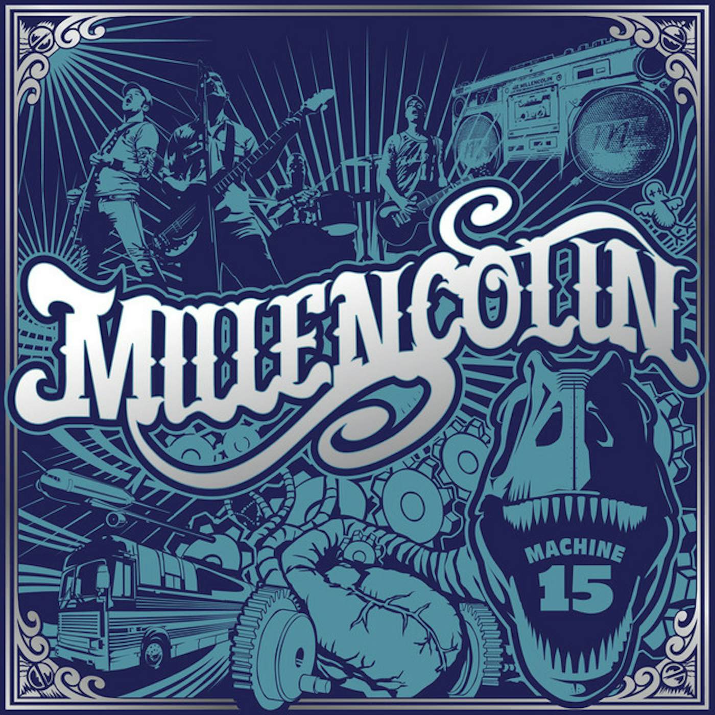 Millencolin Machine 15 (Dark Silver) Vinyl Record