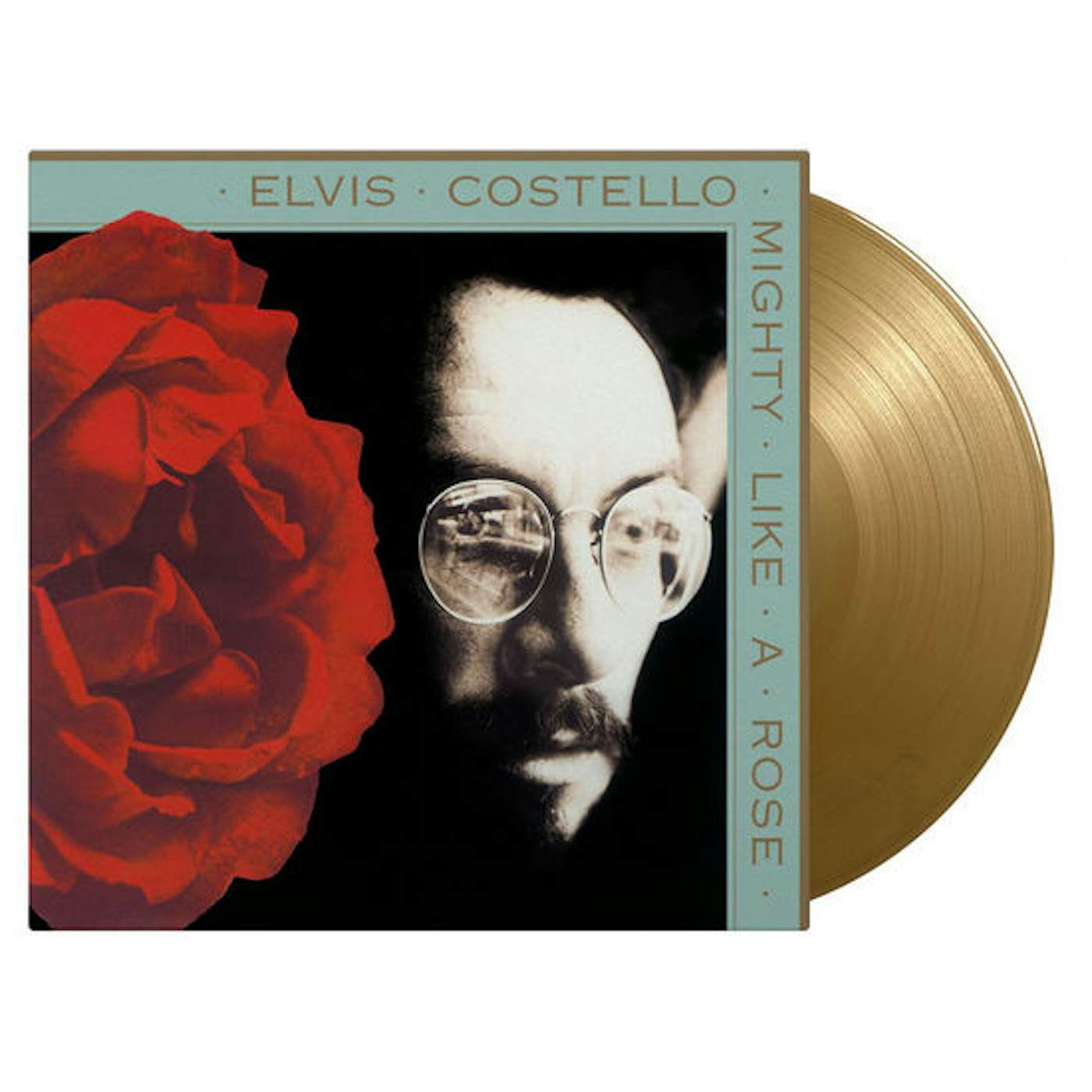 Elvis Costello MIGHTY LIKE A ROSE (LIMITED/GOLD VINYL/180G/INSERT/NUMBERED) Vinyl Record