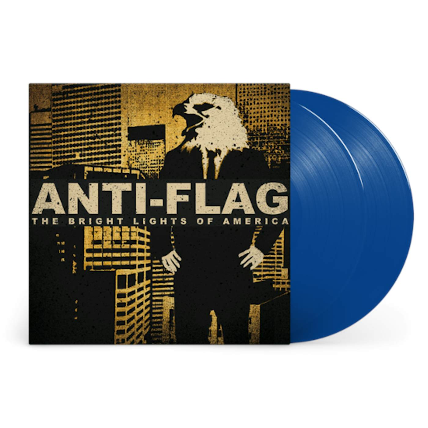 Anti-Flag BRIGHT LIGHTS OF AMERICA (2LP/180G/BLUE VINYL) Vinyl Record