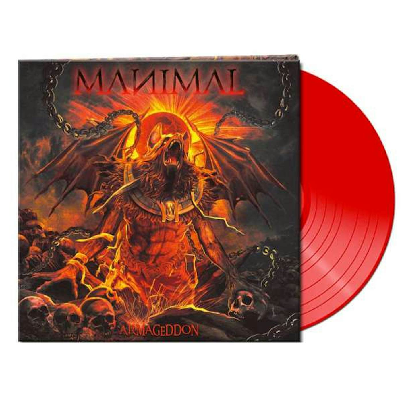 Manimal Armageddon (Red Vinyl Record)