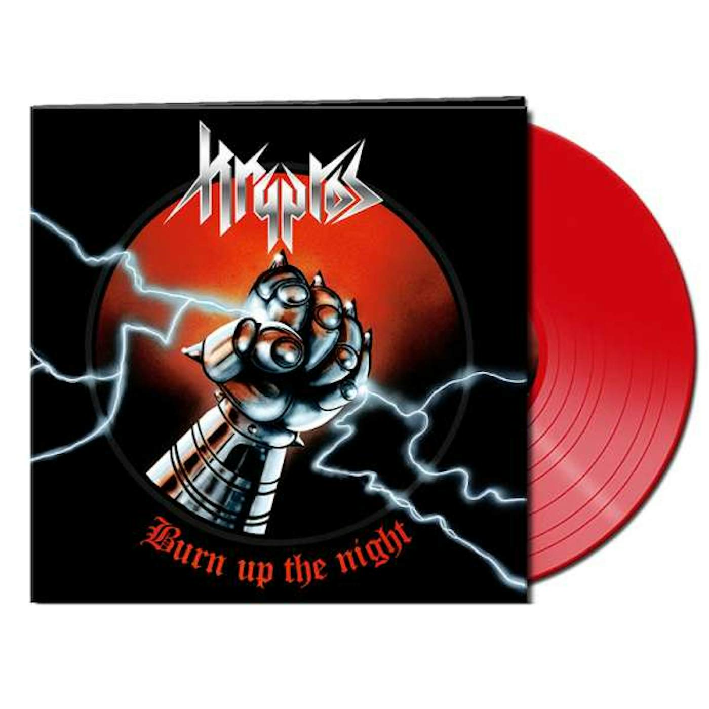Kryptos Burn Up The Night (Red) Vinyl Record