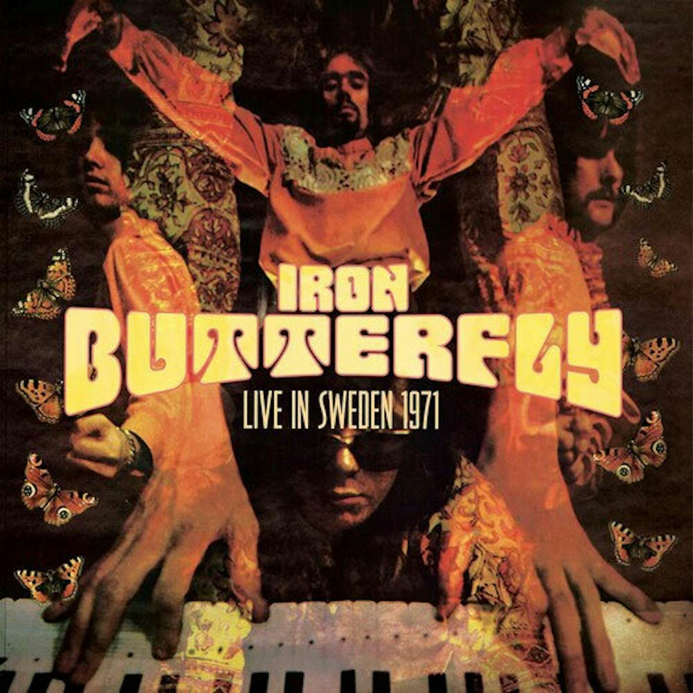 Iron Butterfly Live In Sweden 1971 (Purple vinyl) vinyl record