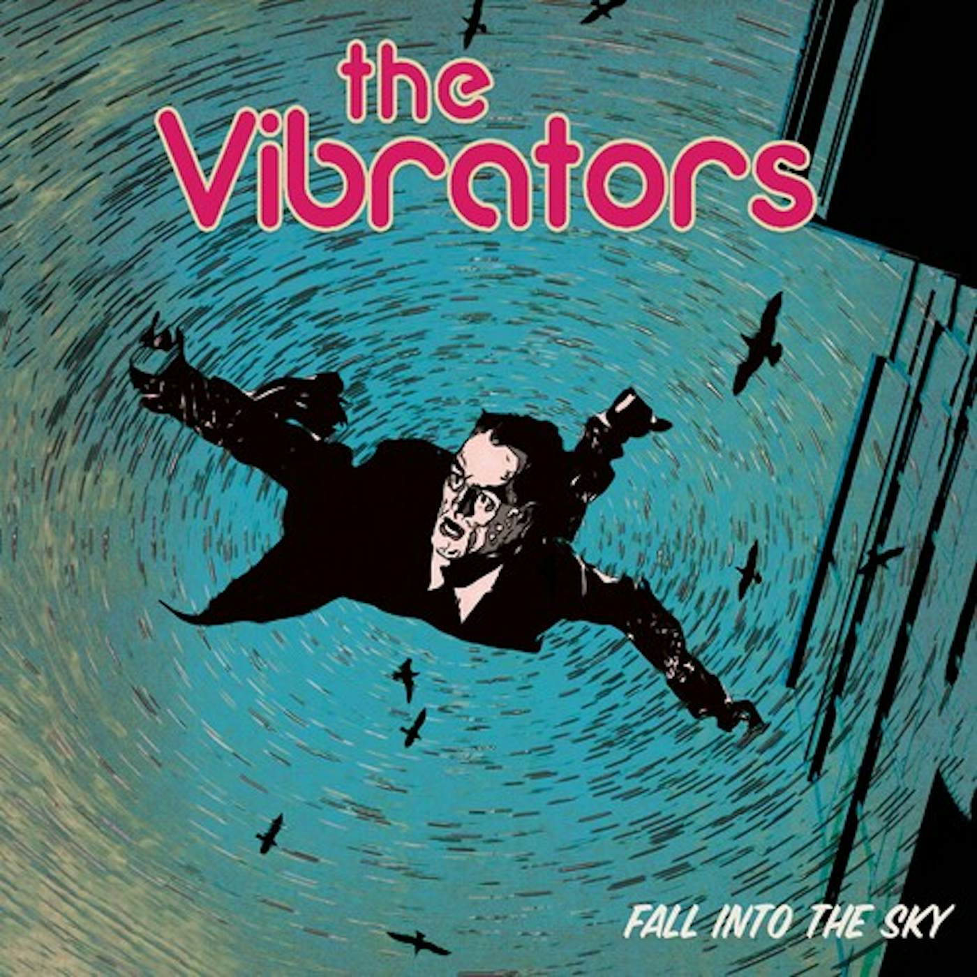 The Vibrators Fall Into The Sky (Blue) Vinyl Record