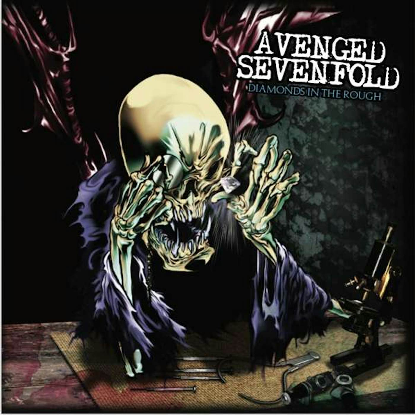 Avenged Sevenfold DIAMONDS IN THE ROUGH (2LP/CLEAR VINYL) (X) Vinyl Record