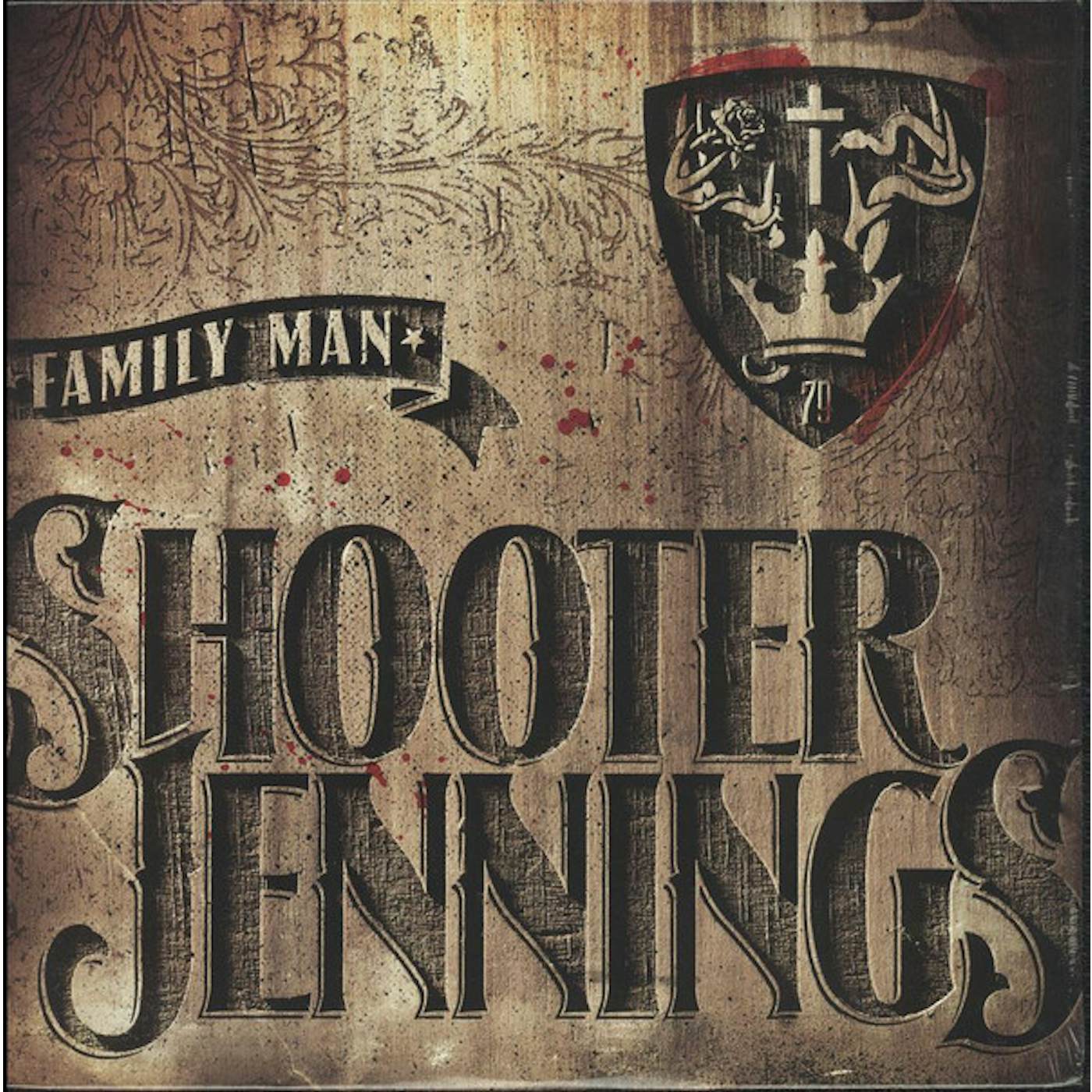 Shooter Jennings FAMILY MAN (LIMITED EDITION TIGERS-EYE COLORED VINYL) Vinyl Record