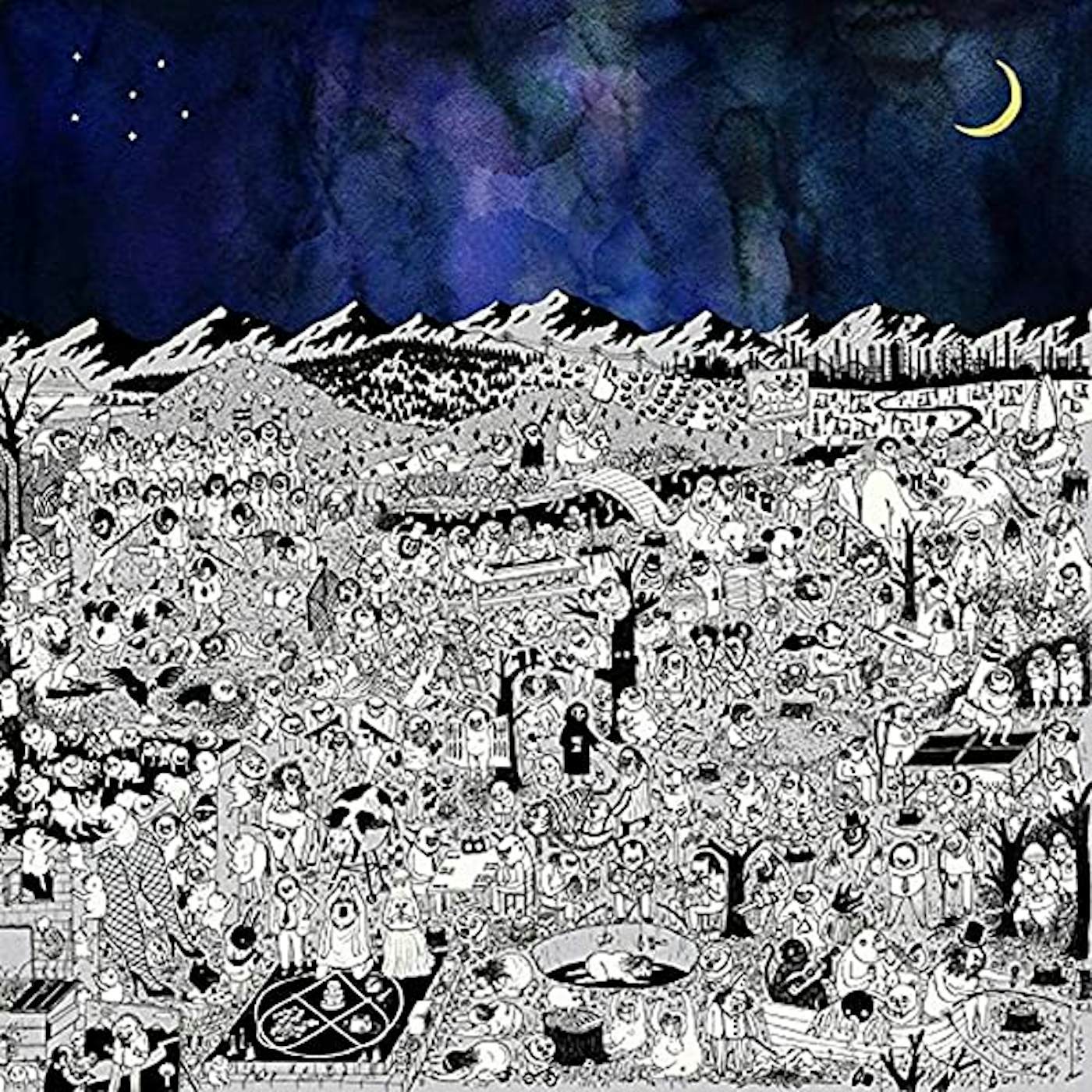 Father John Misty PURE COMEDY (DL CARD) Vinyl Record