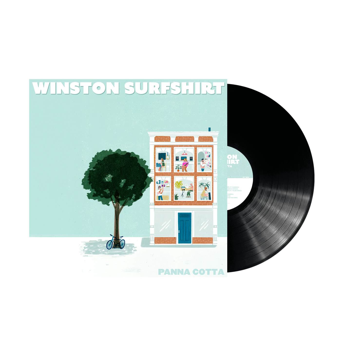 Winston Surfshirt | Panna Cotta Vinyl (Black)