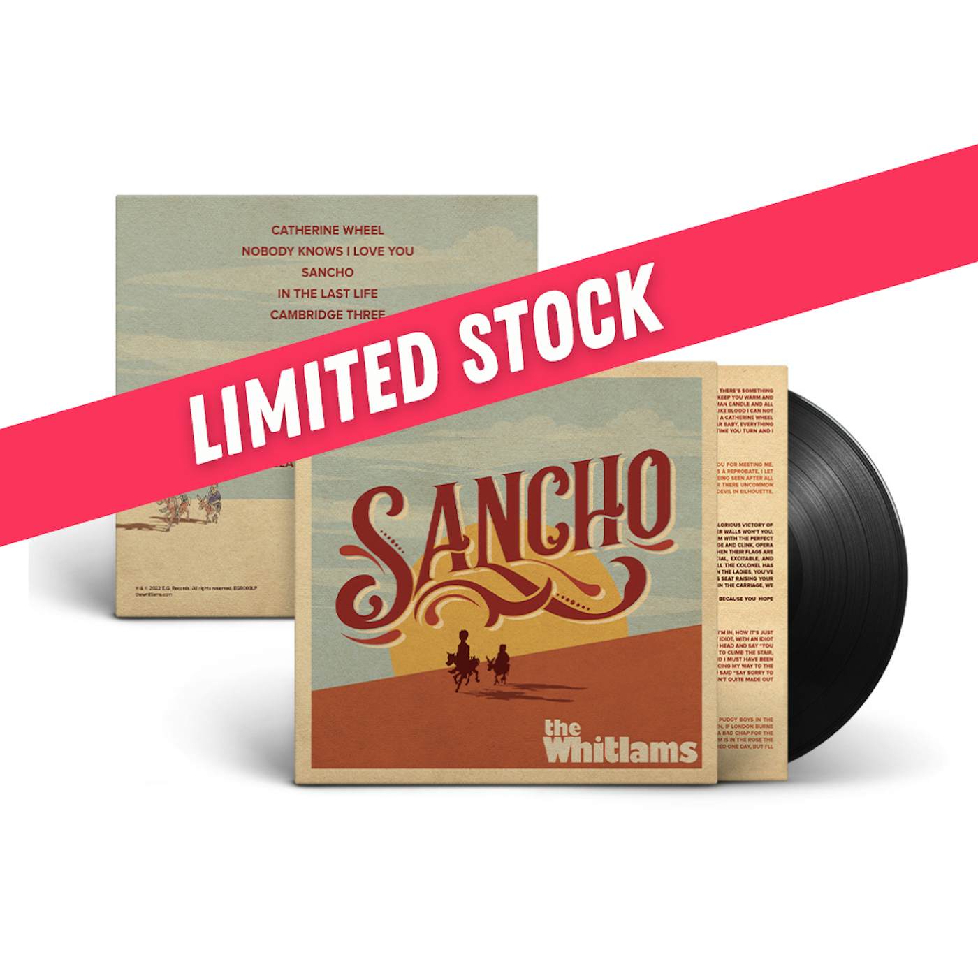 The Whitlams Sancho Vinyl LP