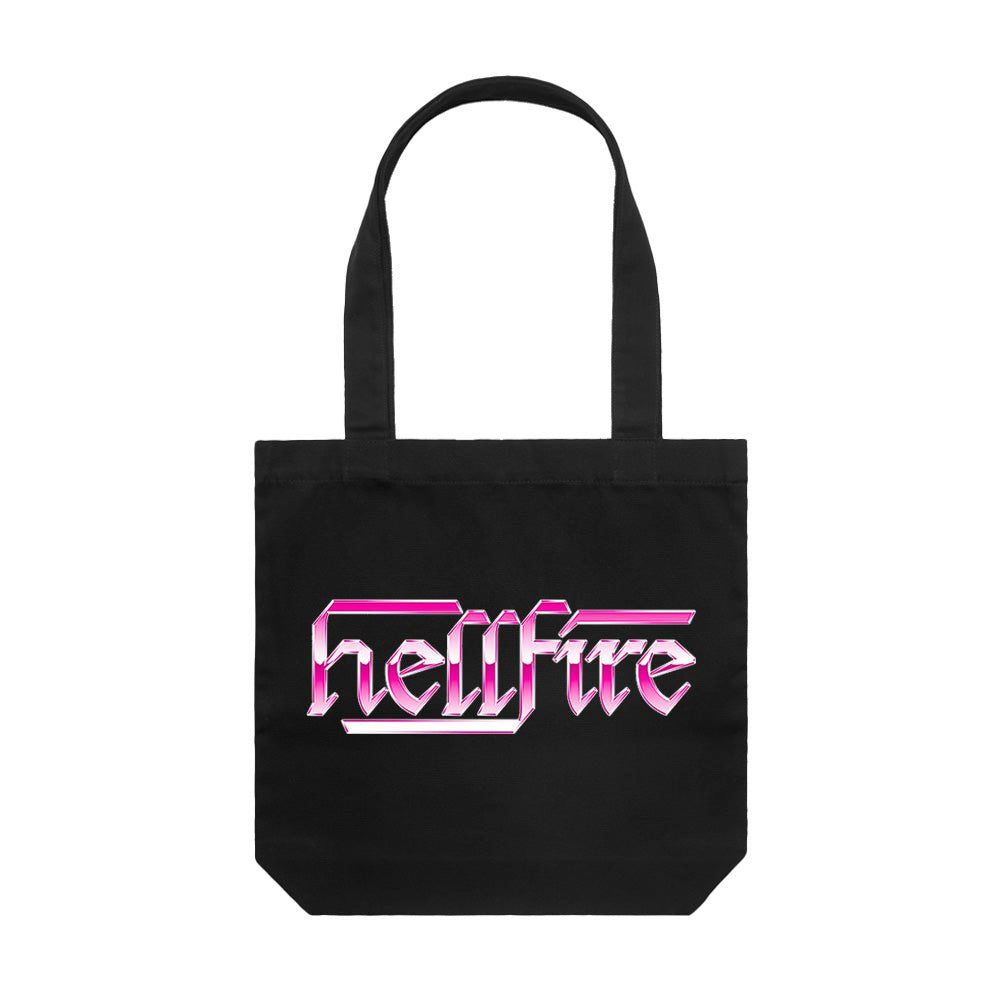 black midi Tote Bag