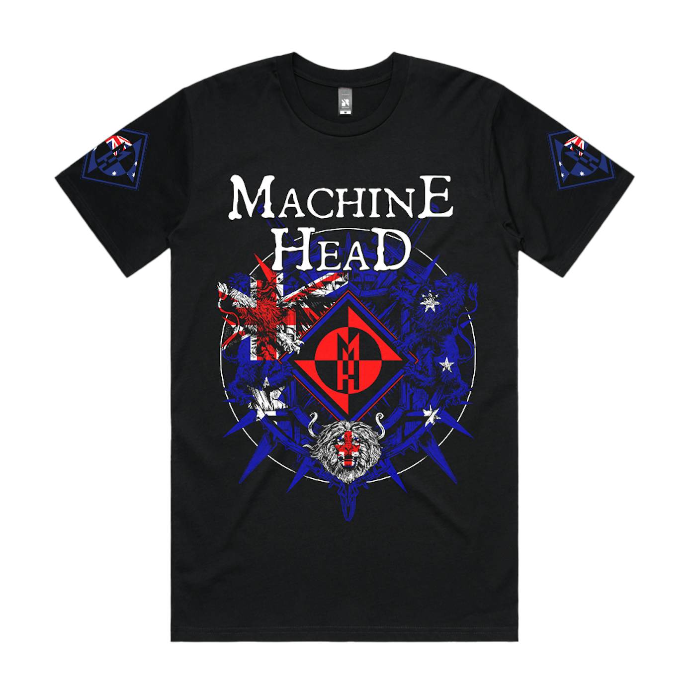 Machine Head - Australian Lion Crest Tour Tee