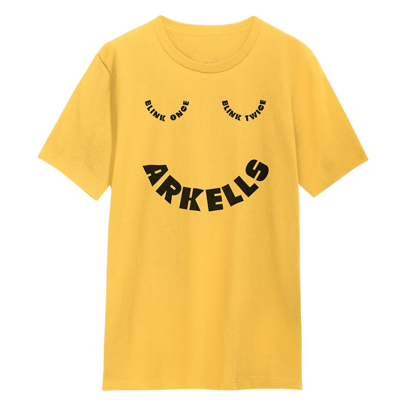 Arkells Blink Once Blink Twice Smiley T-Shirt