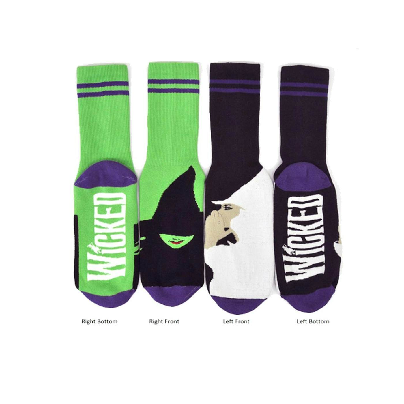 Ink And Vector Witch Socks