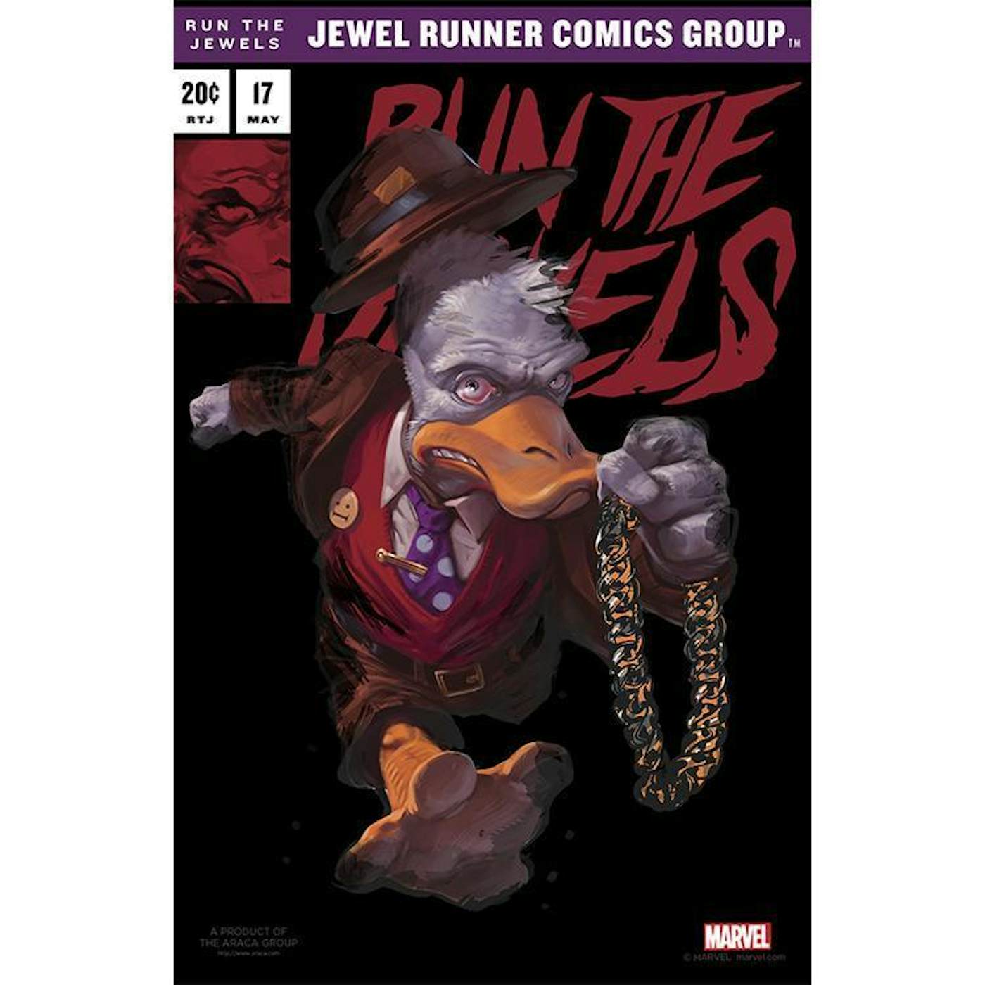 Run the Jewels Howard the Duck Runner Poster