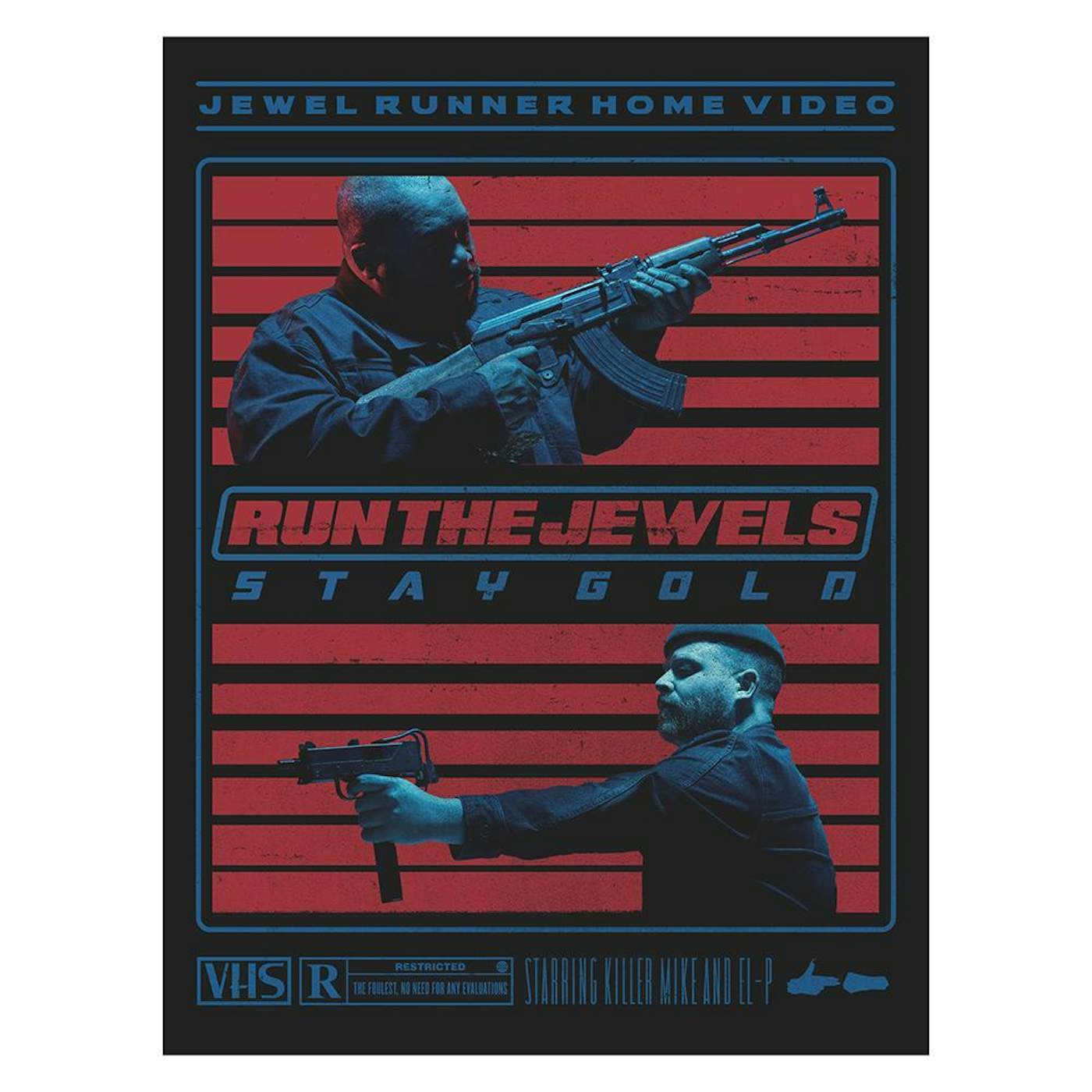 Run the Jewels VHS Poster