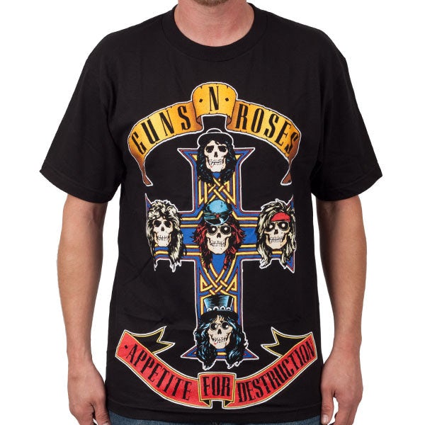 Gnr appetite for sales destruction t shirt