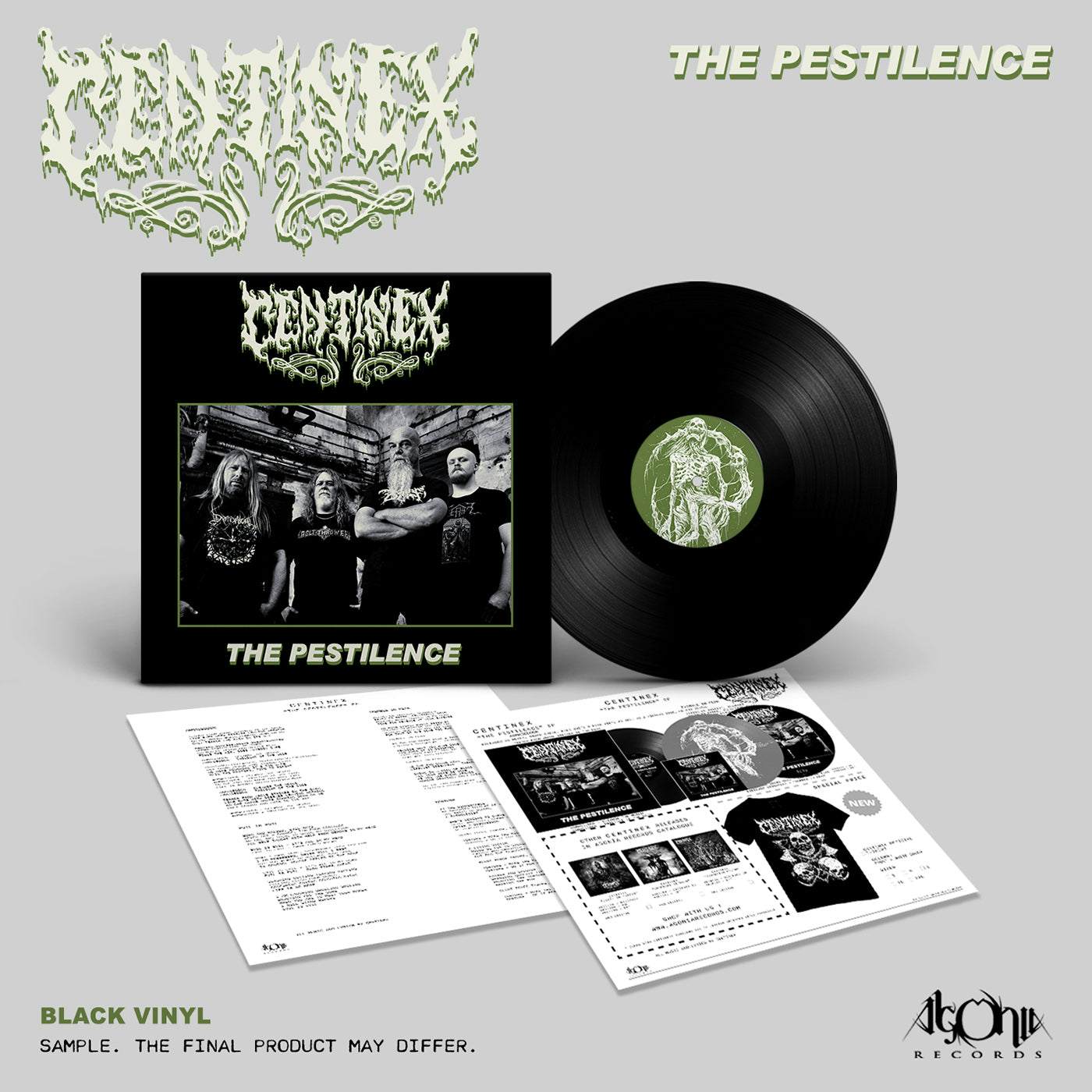 Centinex "The Pestilence" Limited Edition 12"