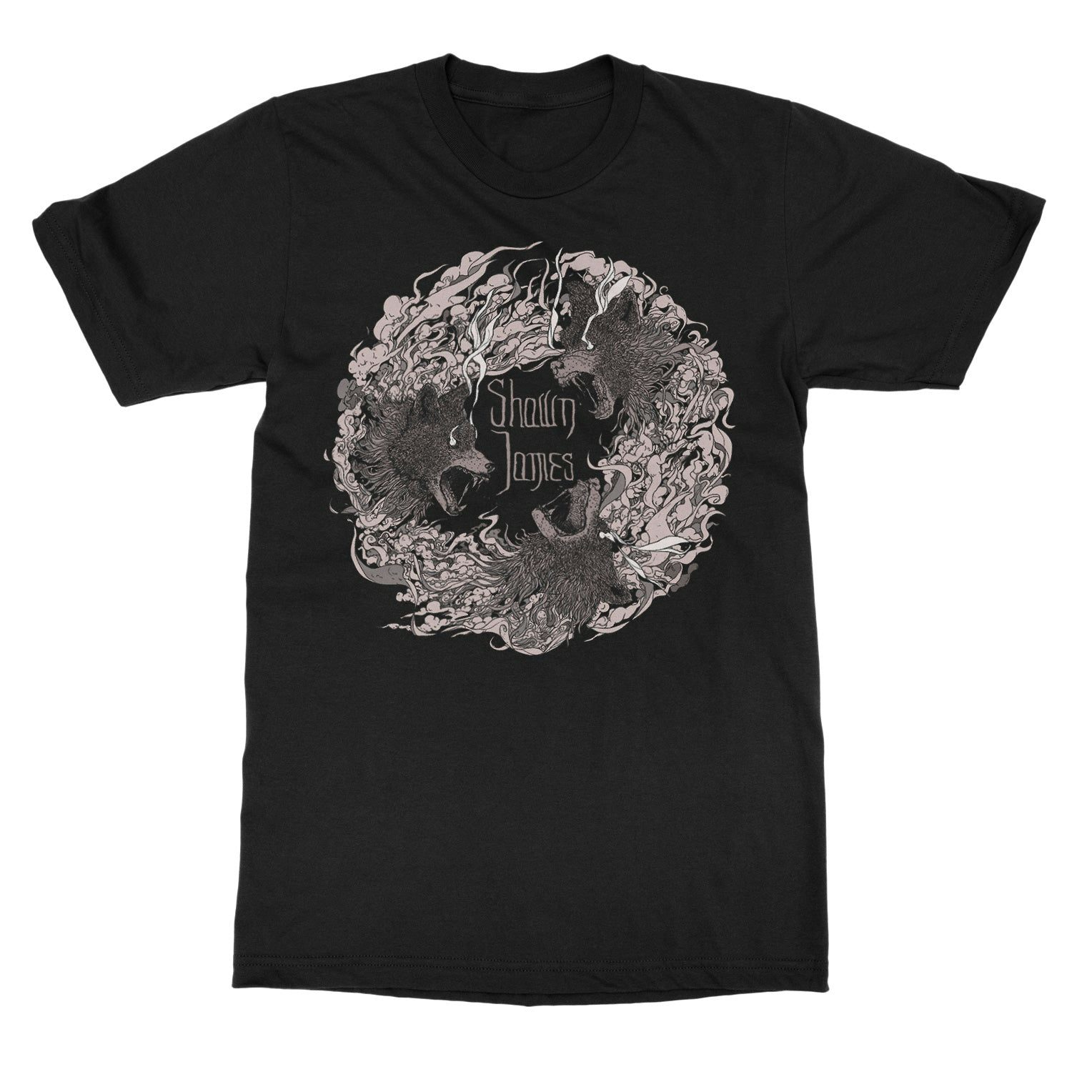 Shawn James "Wolf Triad" TShirt