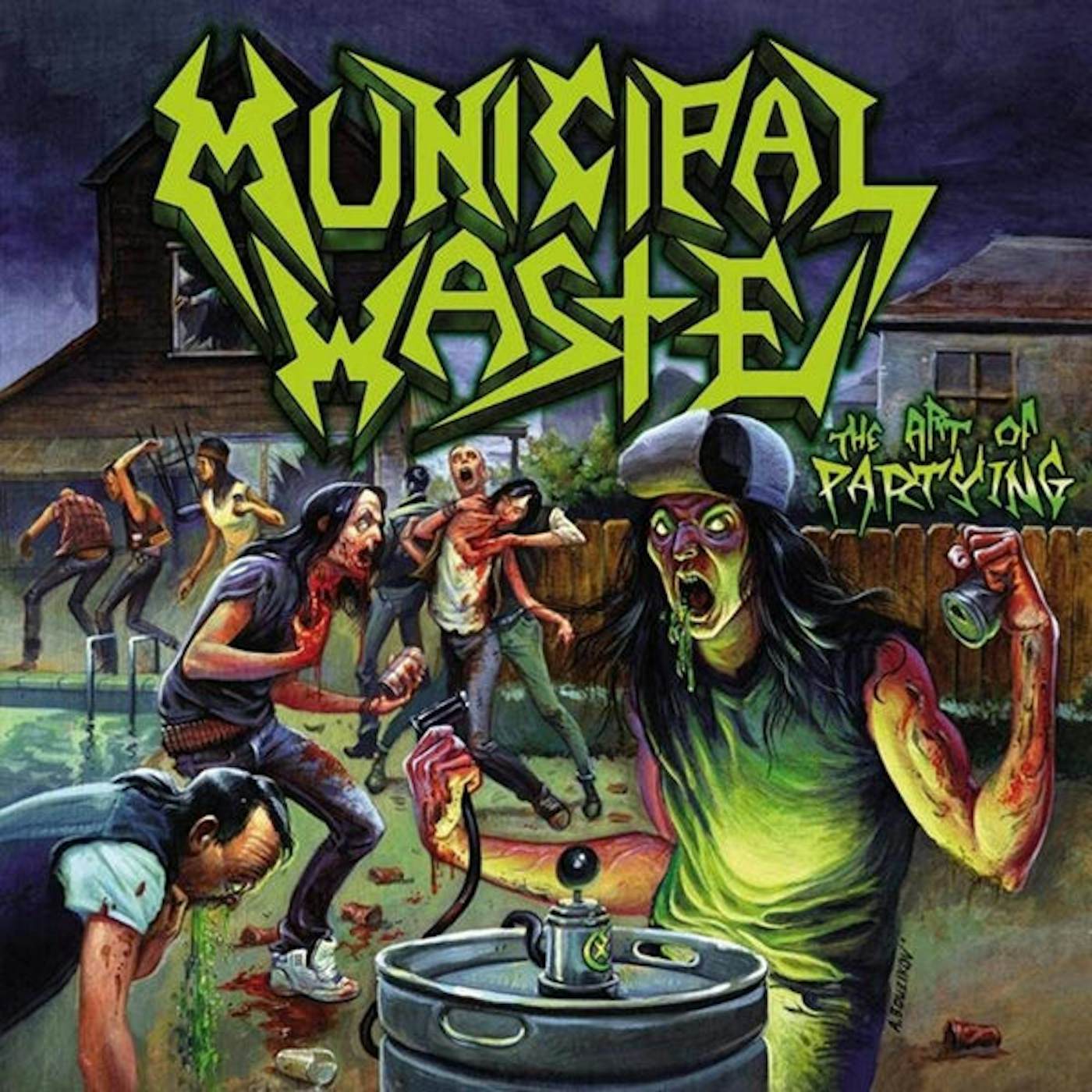 Municipal Waste "The Art Of Partying" 12"