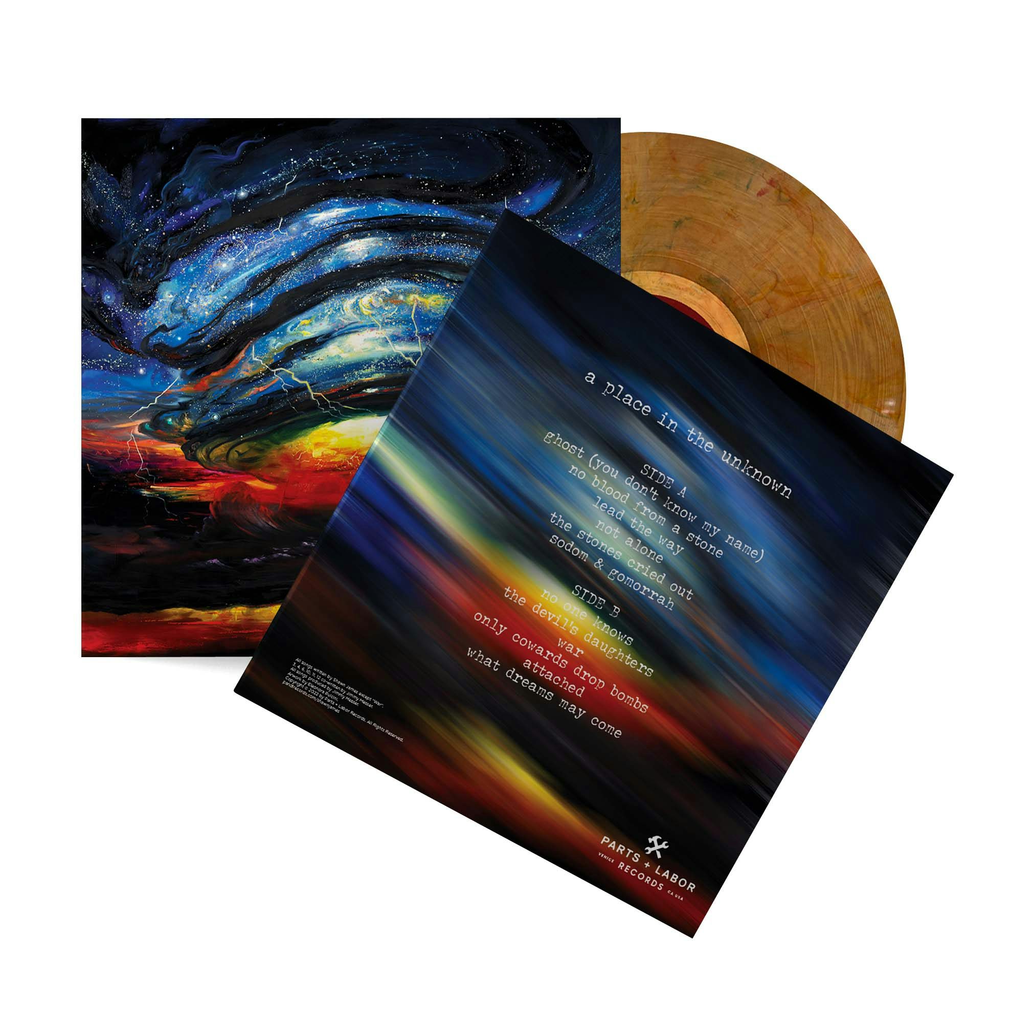 Shawn James "A Place In The Unknown (Orange Vinyl)" 12"