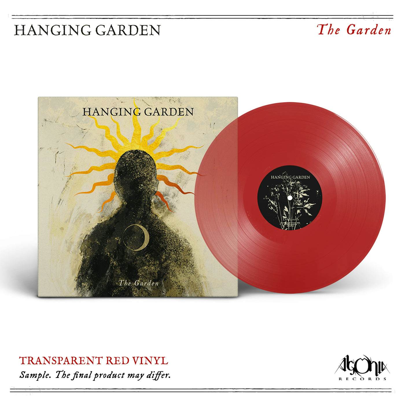 Hanging Garden "The Garden (red vinyl)" Limited Edition 12"