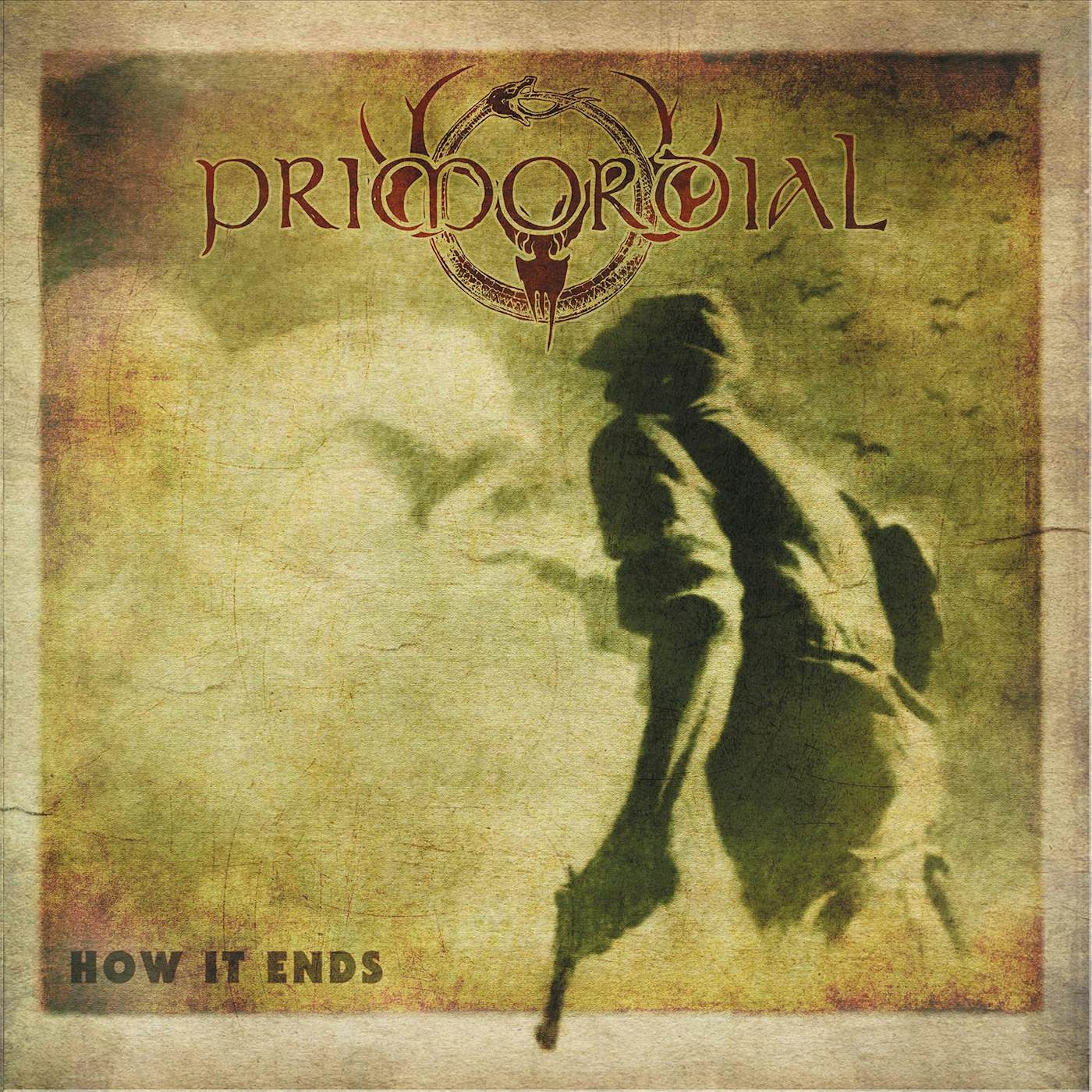 Primordial "How It Ends (Ochre Marbled Vinyl)" 2x12"