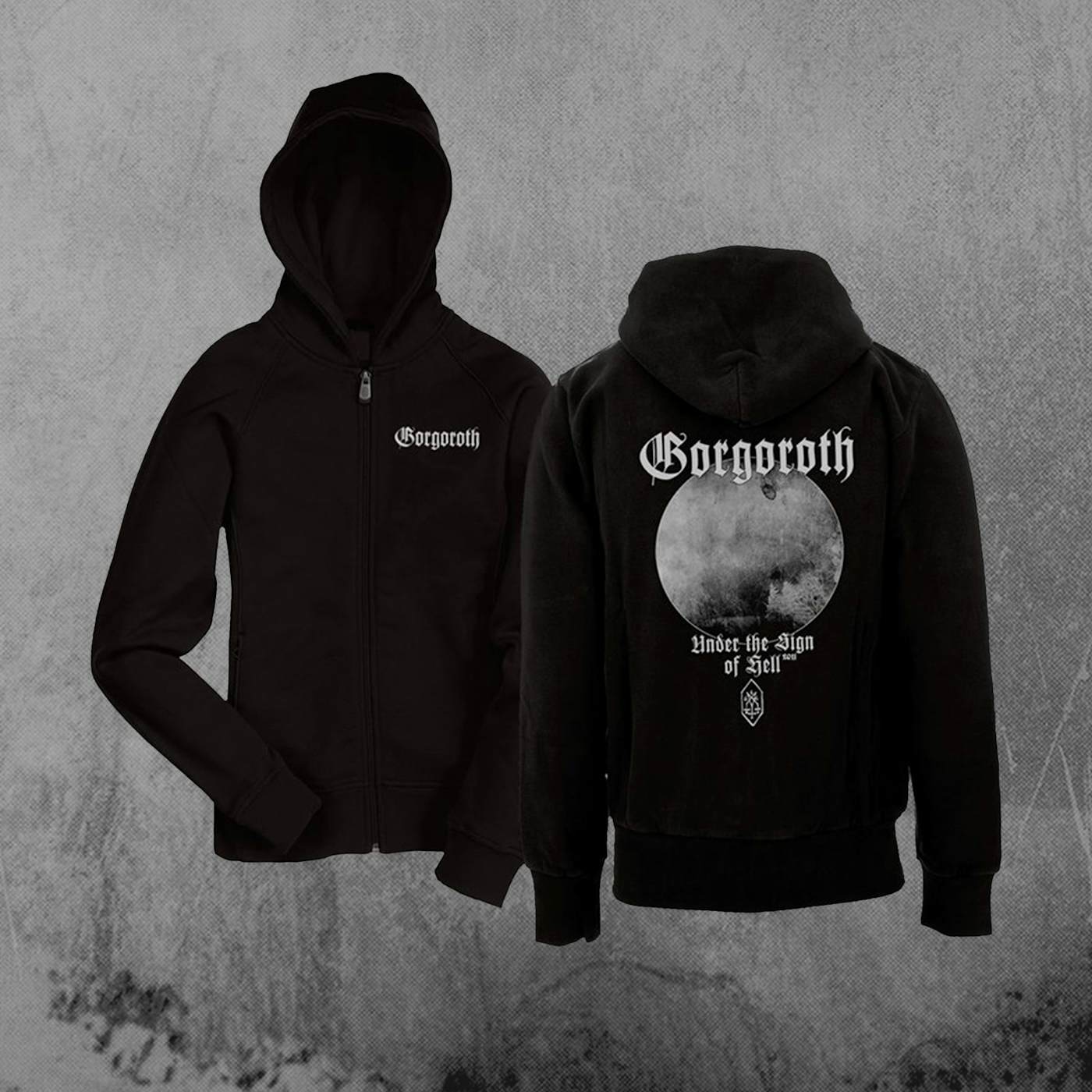 Gorgoroth "Under the sign of hell 2011" Zip Hoodie