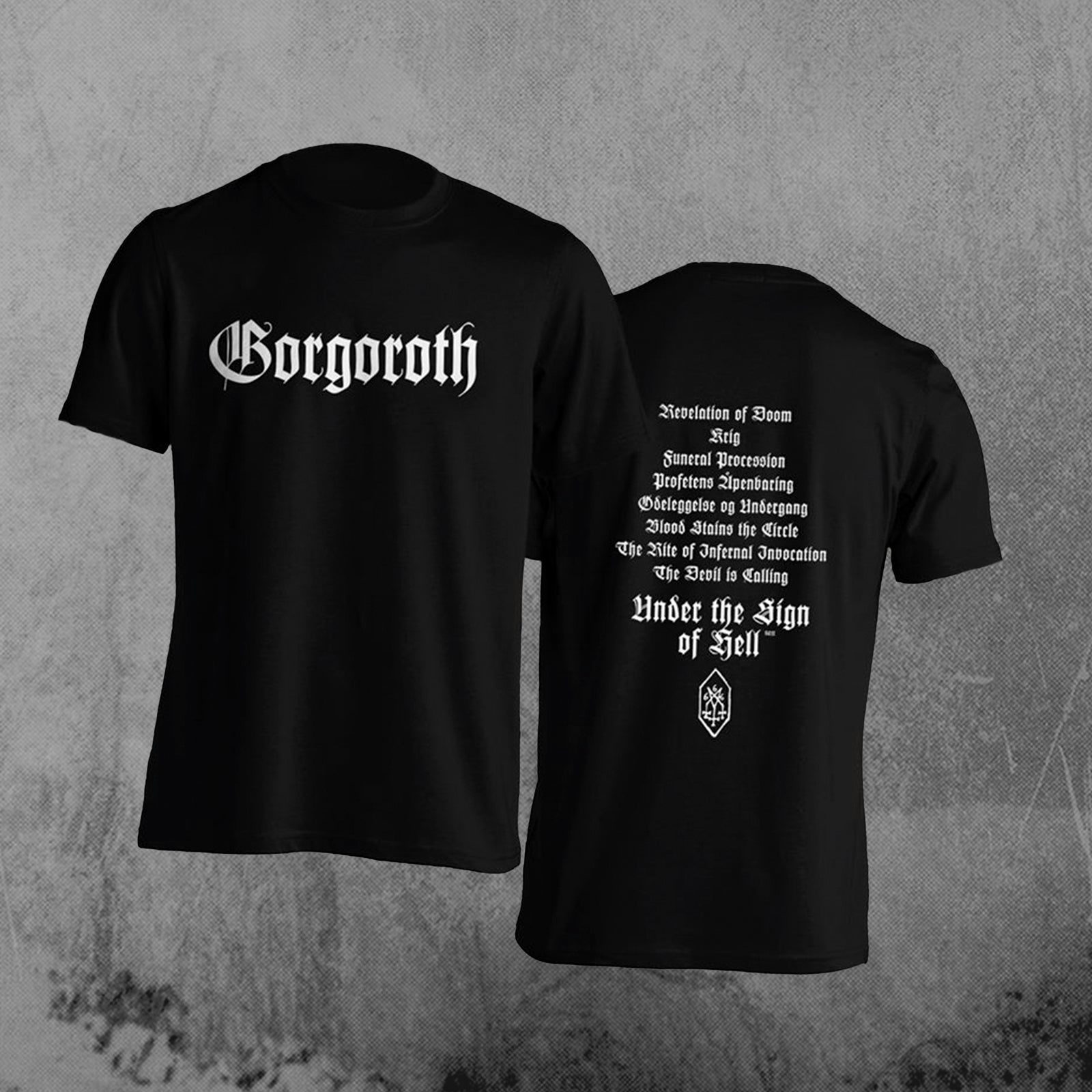 Gorgoroth 2024 t shirt