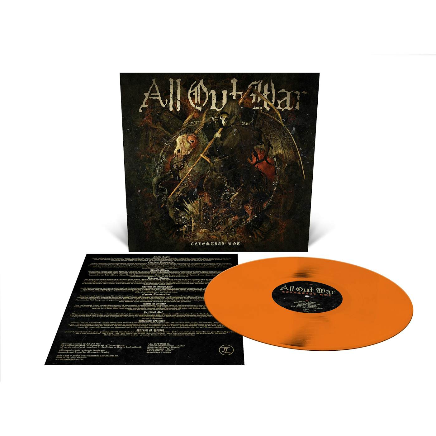 All Out War "Celestial Rot" 12"