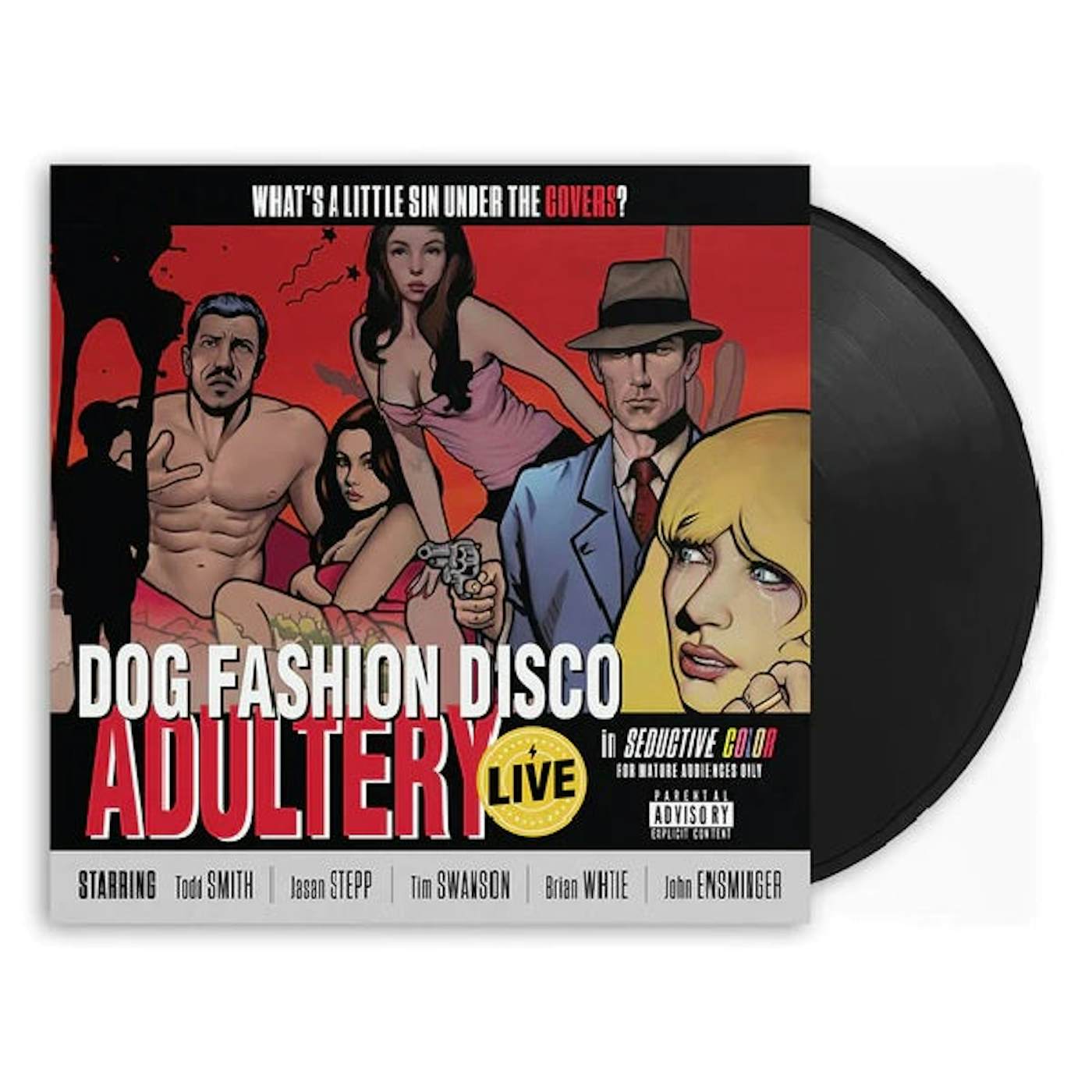 Dog Fashion Disco "Adultery (Live)" 2x12" (Vinyl)