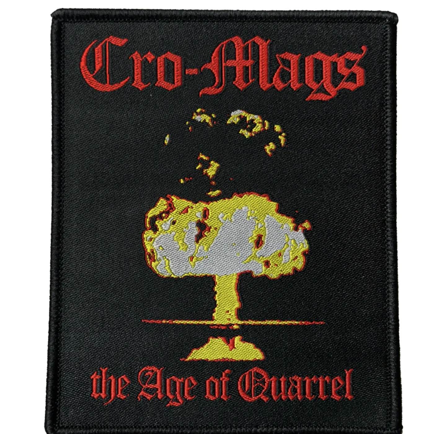 Cro-Mags "Age Of Quarrel " Patch